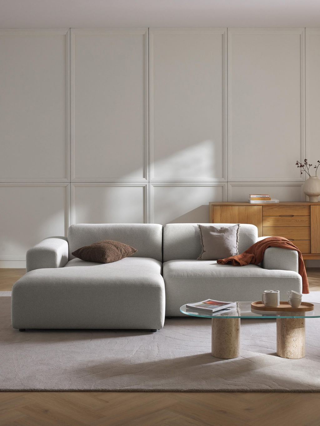 Melva Corner Sofa (3-seater)