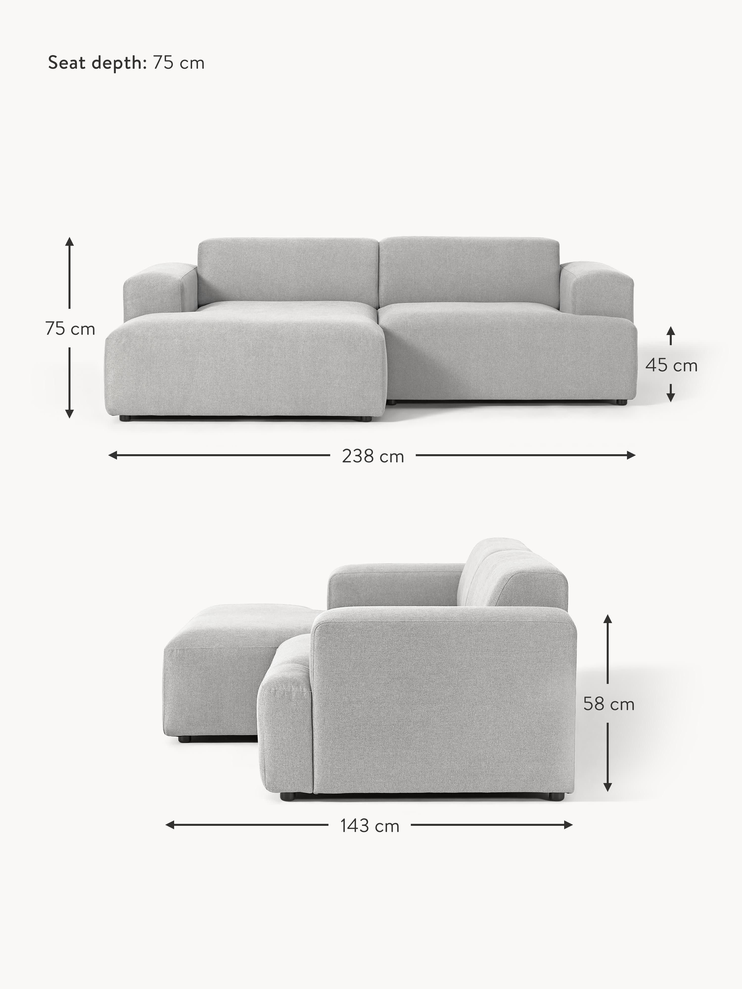 Melva Corner Sofa (3-seater)