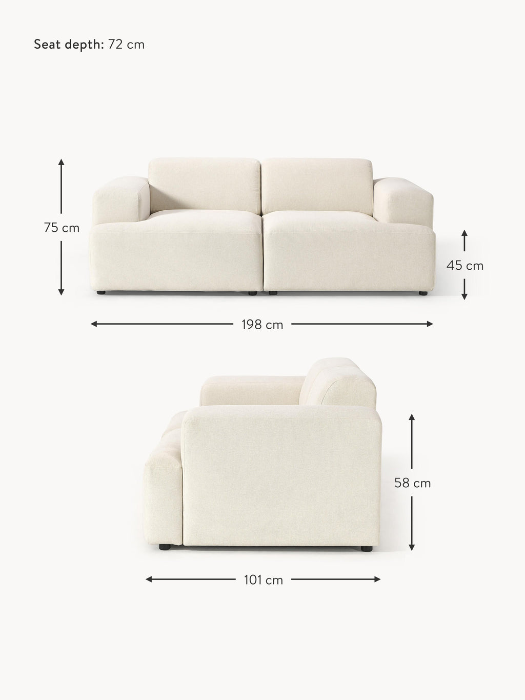 Melva Sofa (2-seater)
