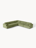 Gallery image 1 - Corduroy Corner Sofa Melva (4-seater)