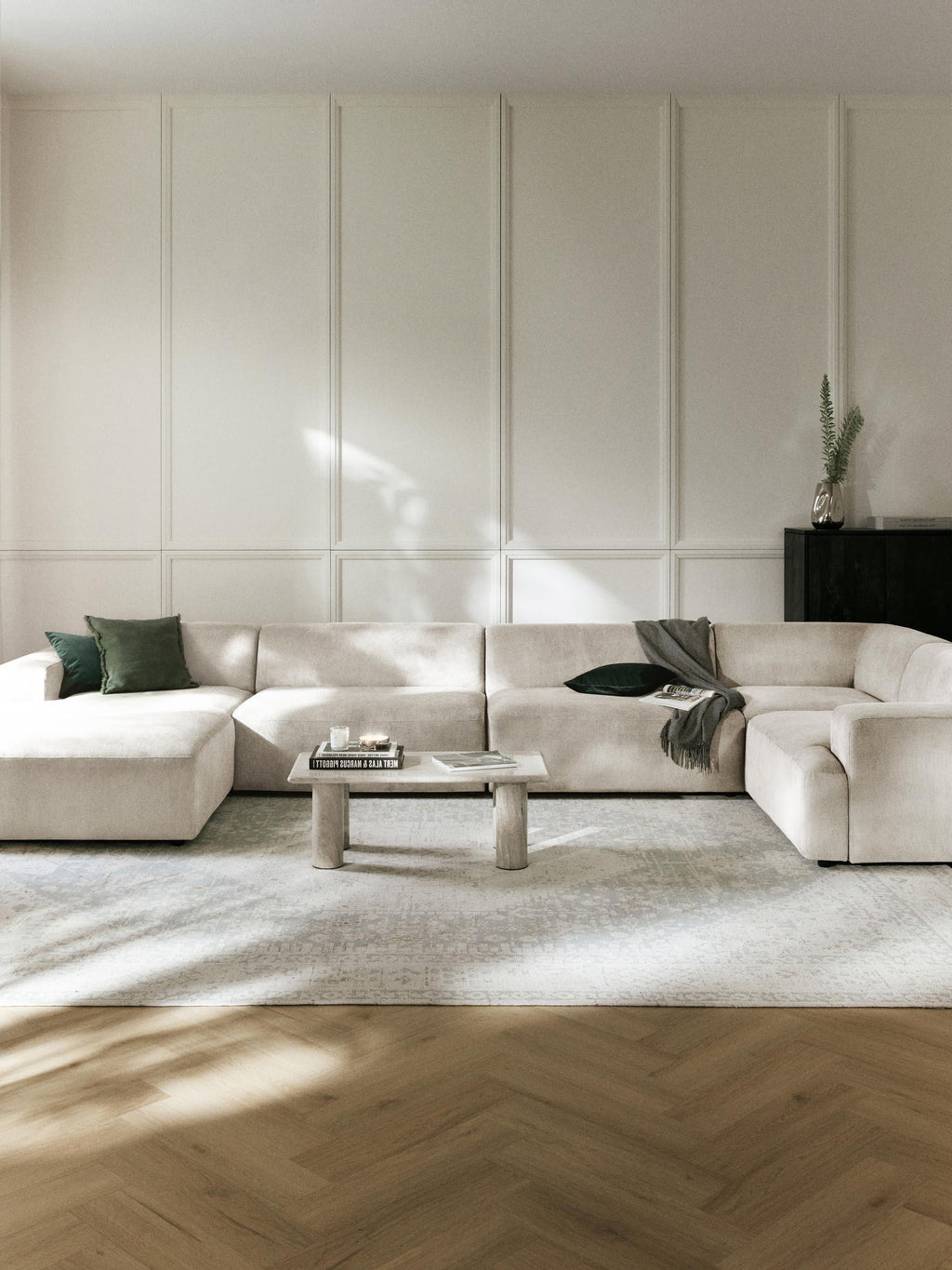 Melva XL Corduroy Sofa