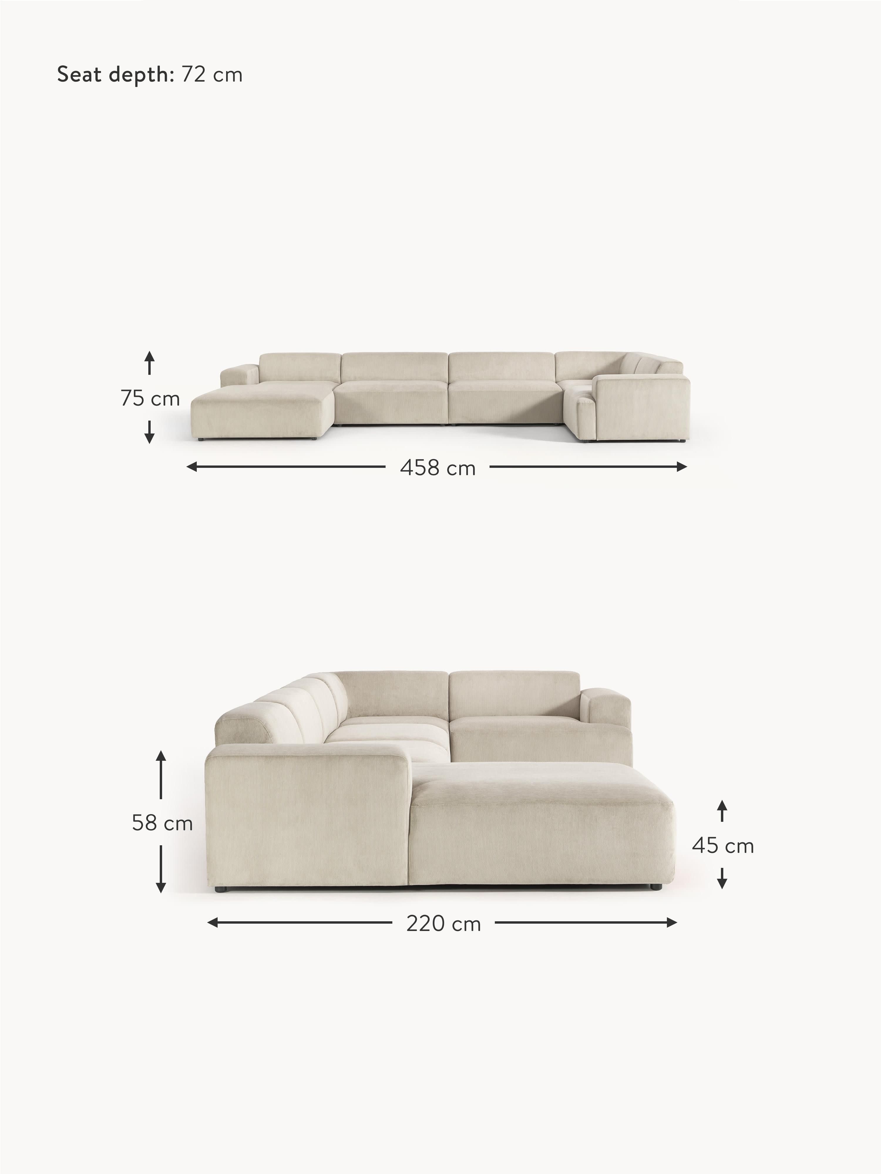 Melva XL Corduroy Sofa