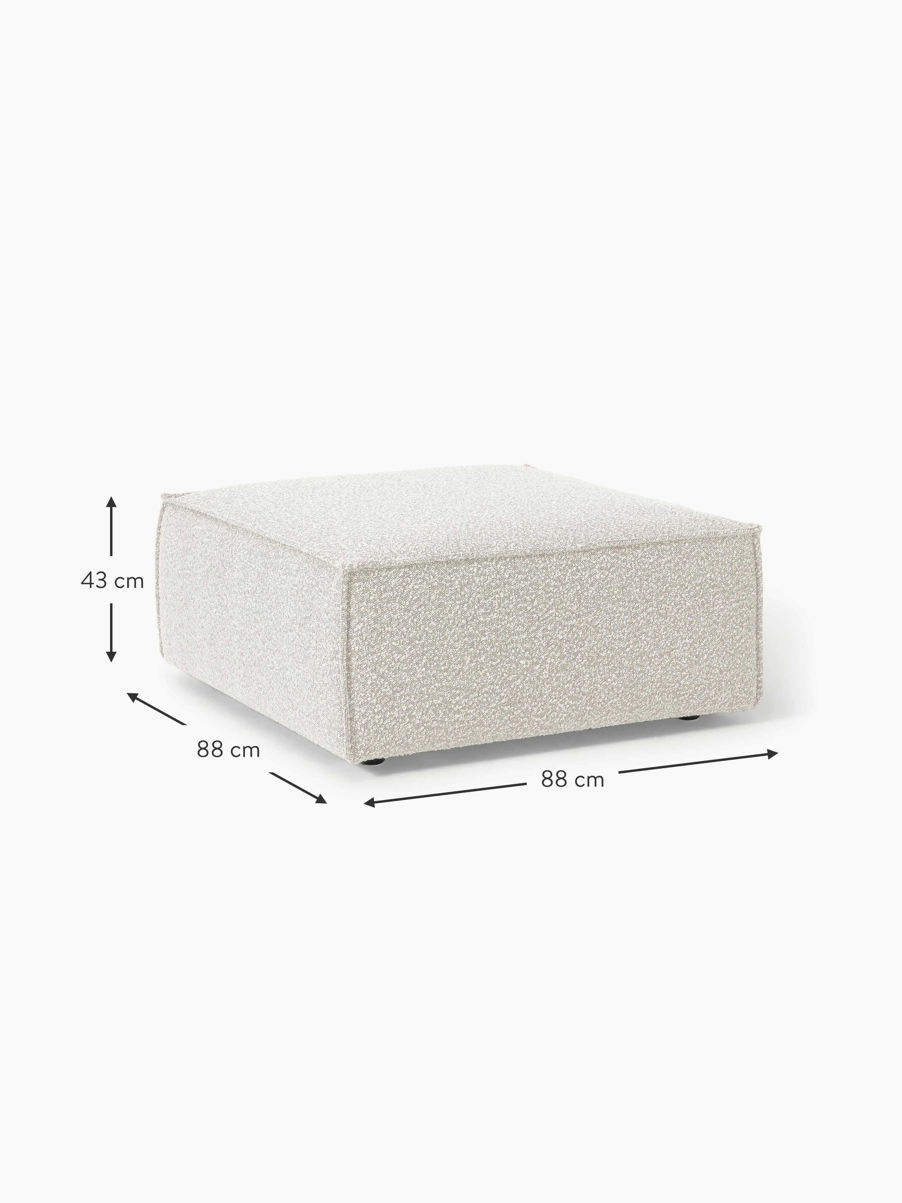 Lennon Bouclé Ottoman