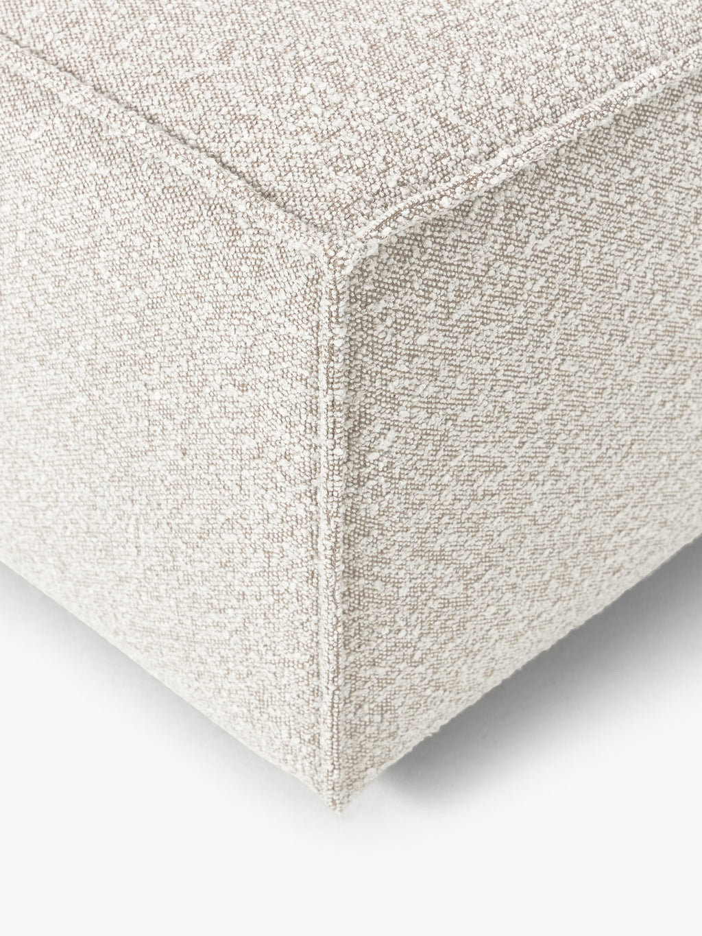 Lennon Bouclé Ottoman