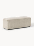 Gallery image 1 - XL Corduroy Ottoman Melva, W 116 x D 42 cm