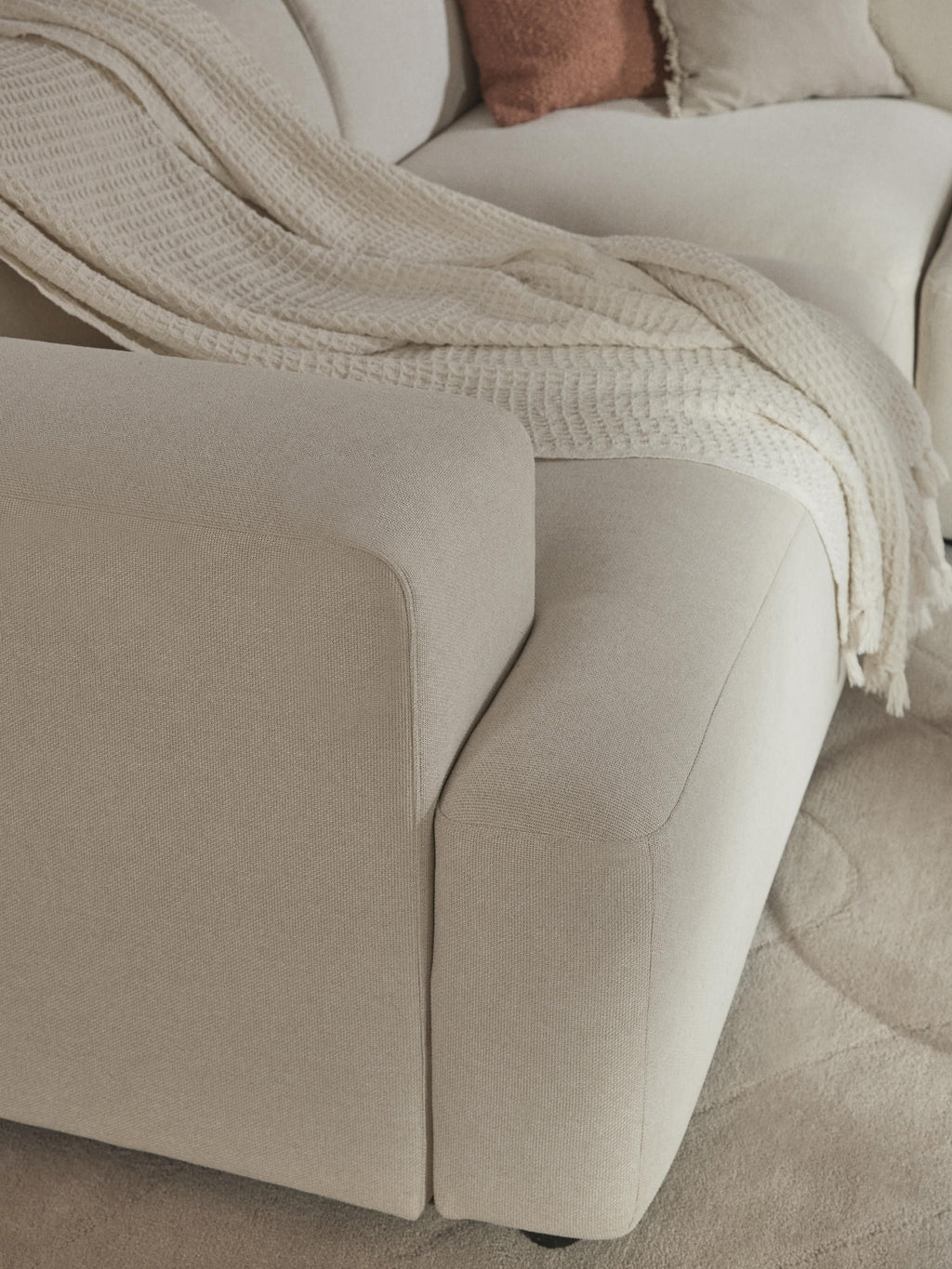 Melva Large Corner Sofa (4-seater)