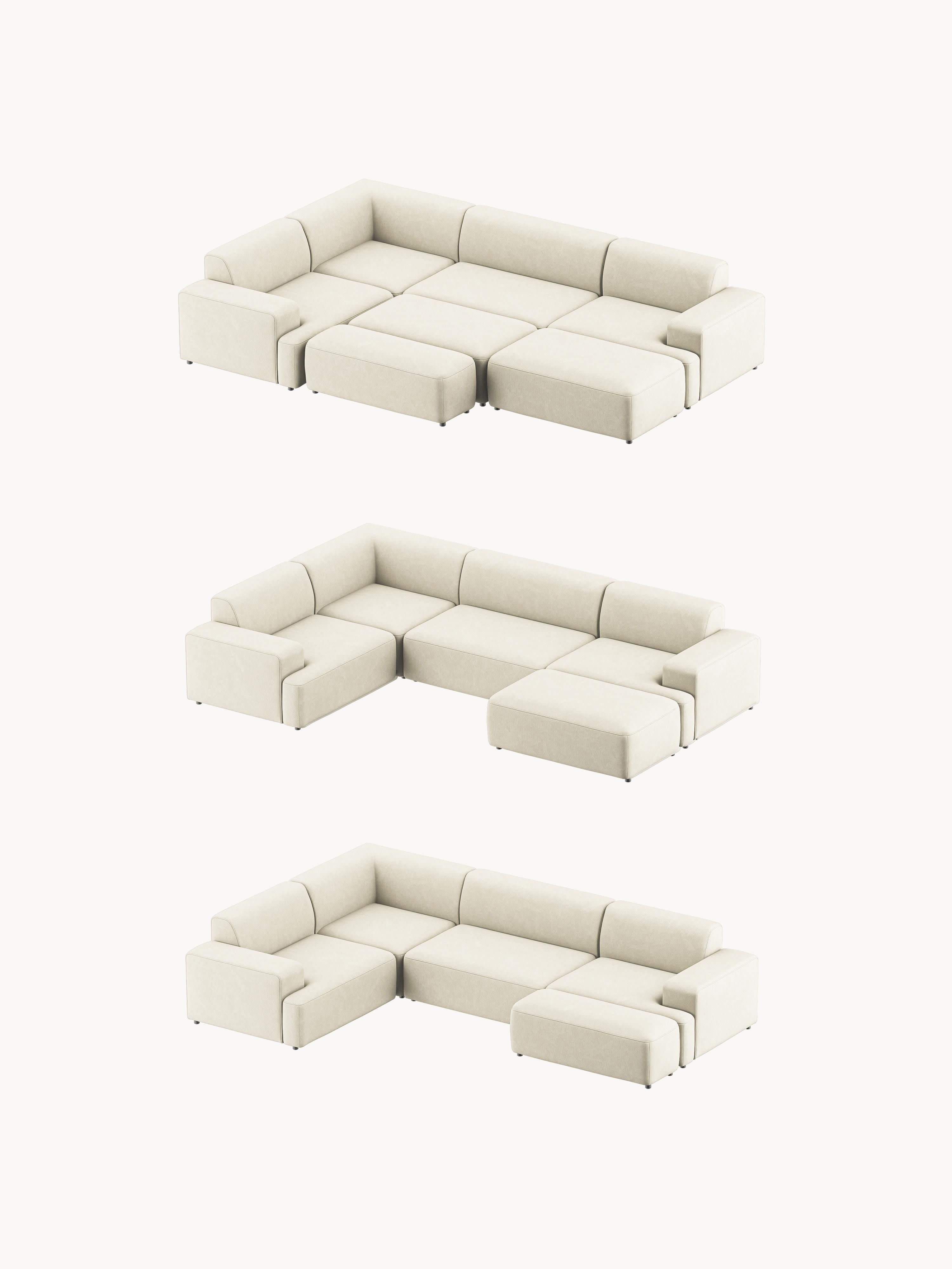 Melva Large Corner Sofa (4-seater)