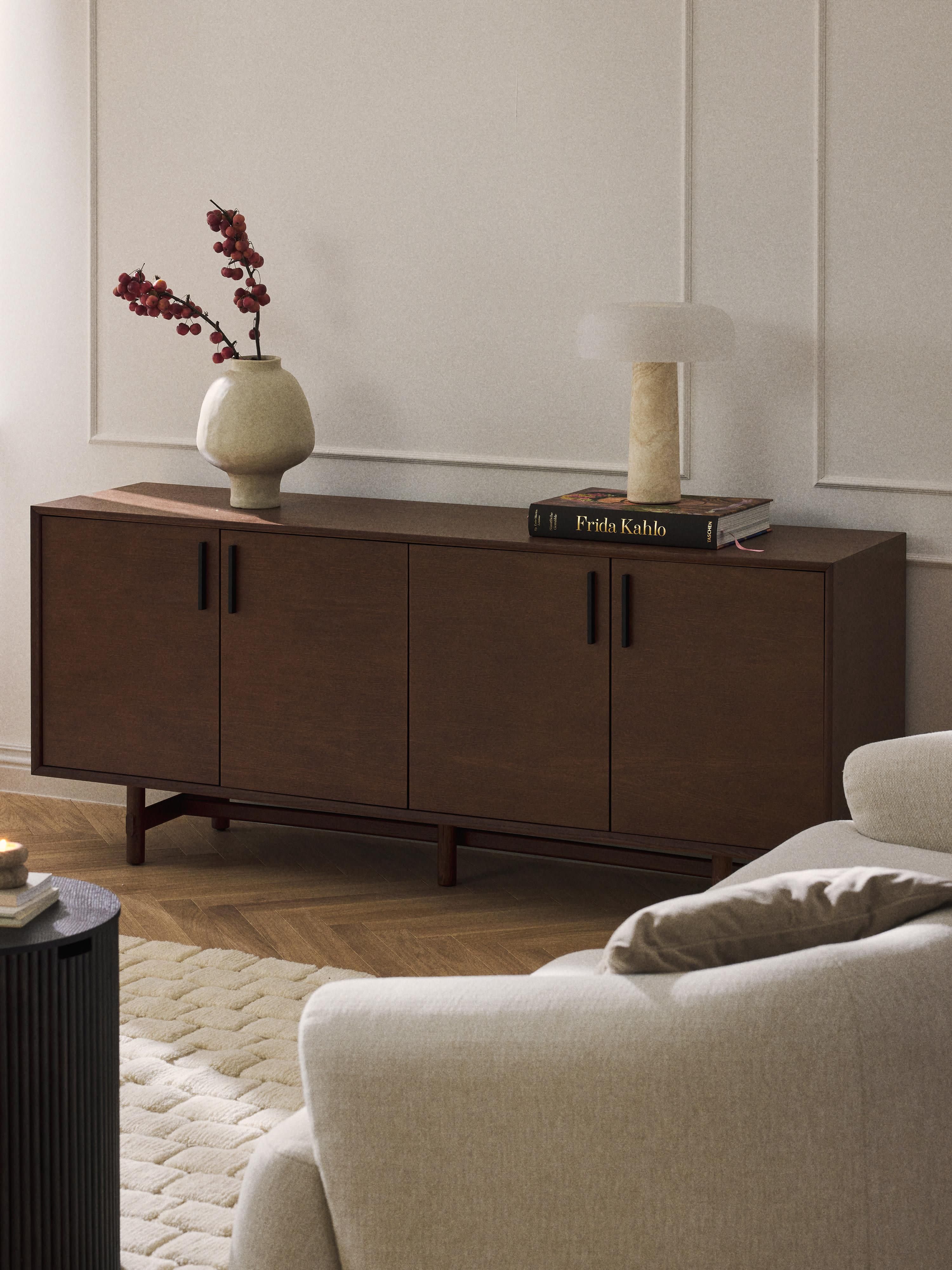 Diana Oak Wood Sideboard