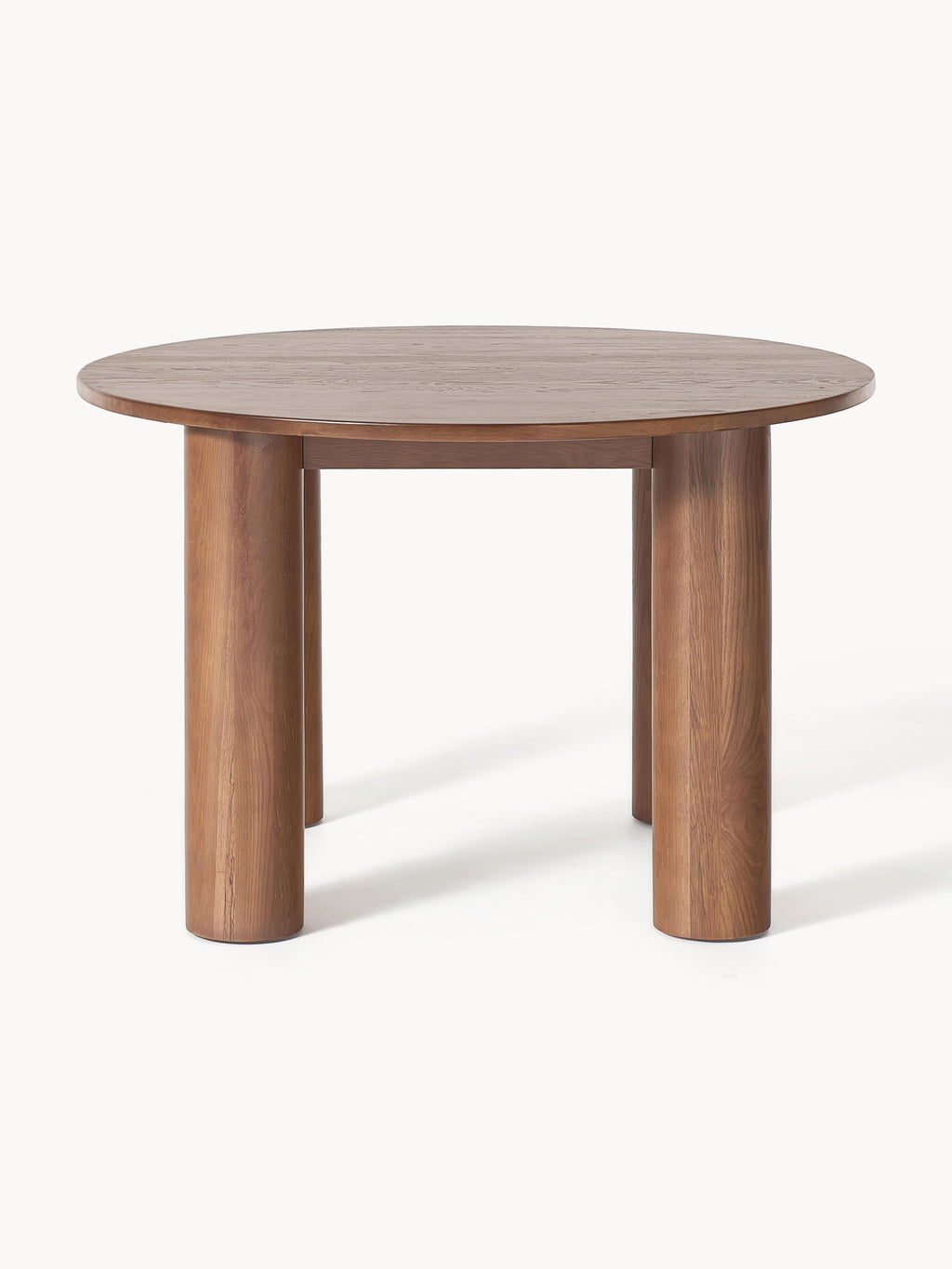 Ohana Round Oak Wood Dining Table, Ø 120 cm