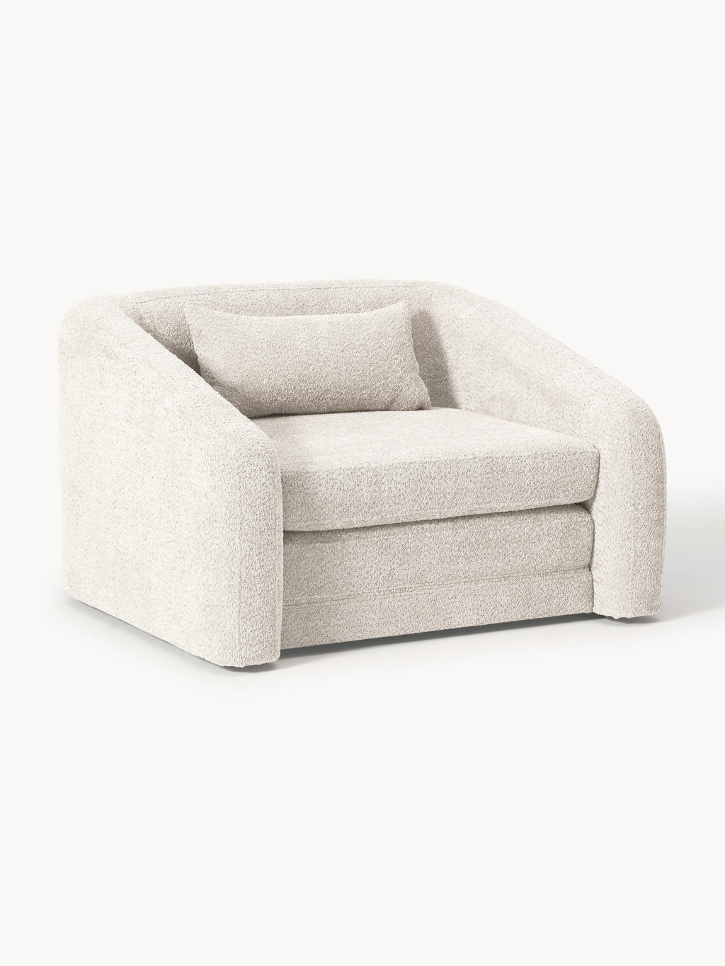 Gallery image 1 - Teddy Bouclé Chair Bed Eliot