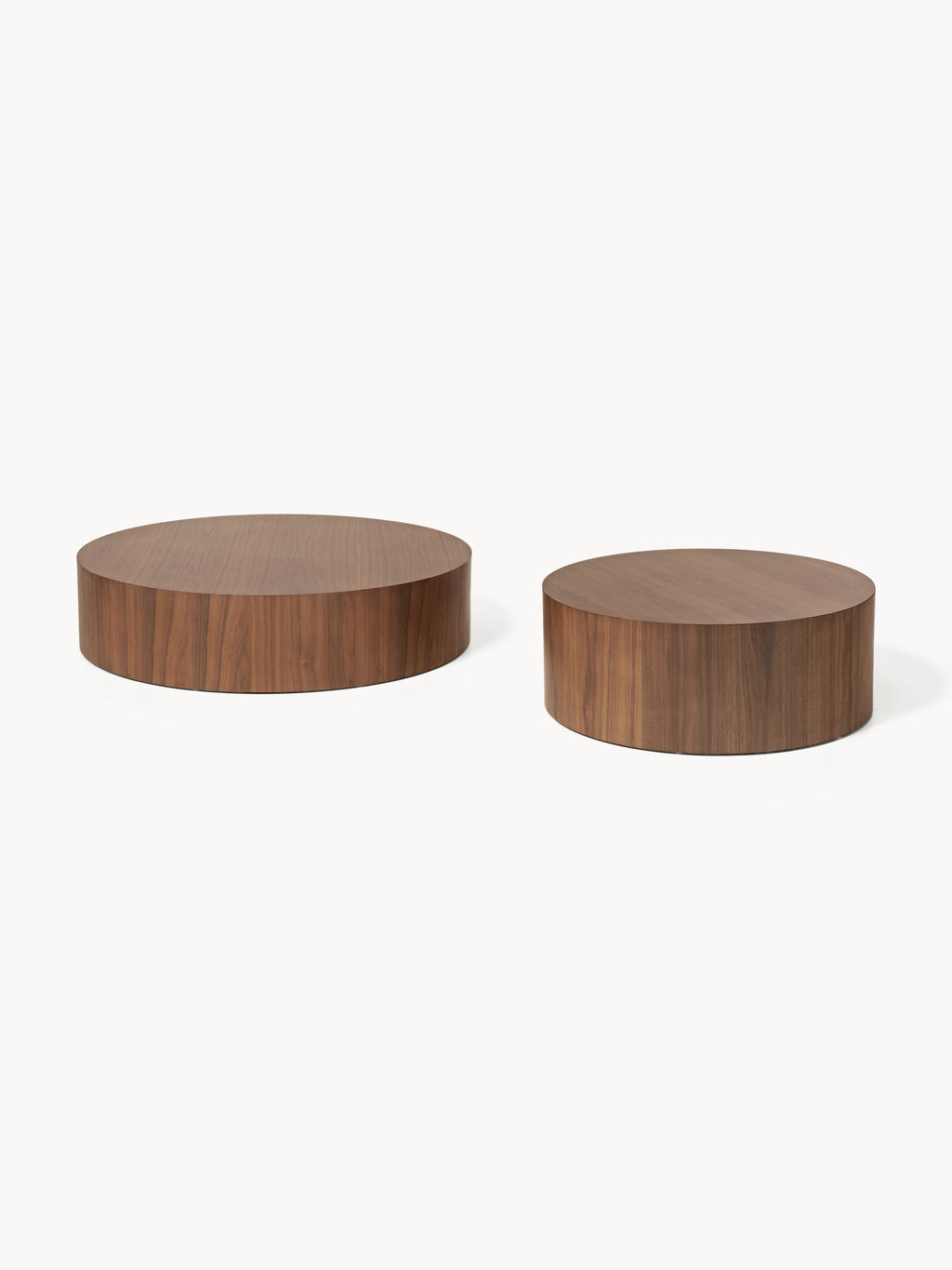 Dan Round Wooden Coffee Table