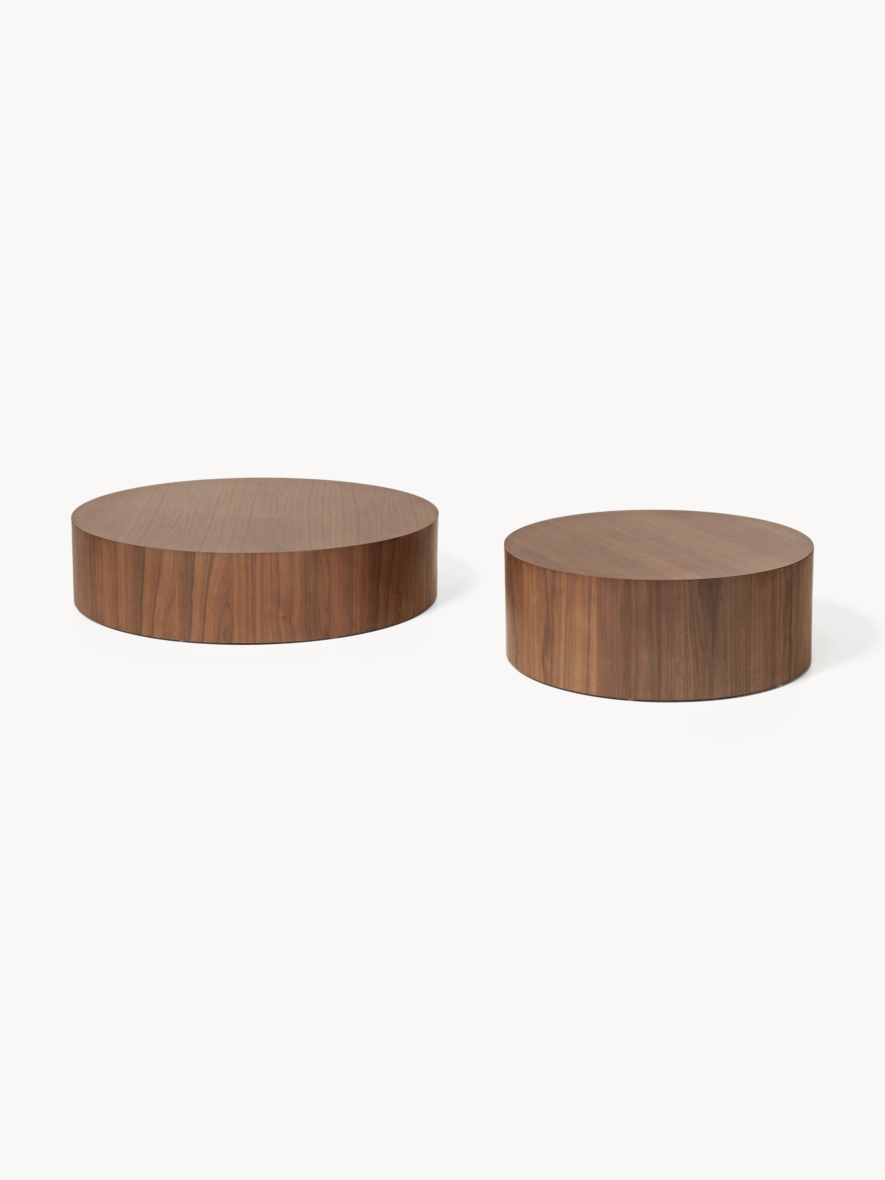 Dan Round Wooden Coffee Table