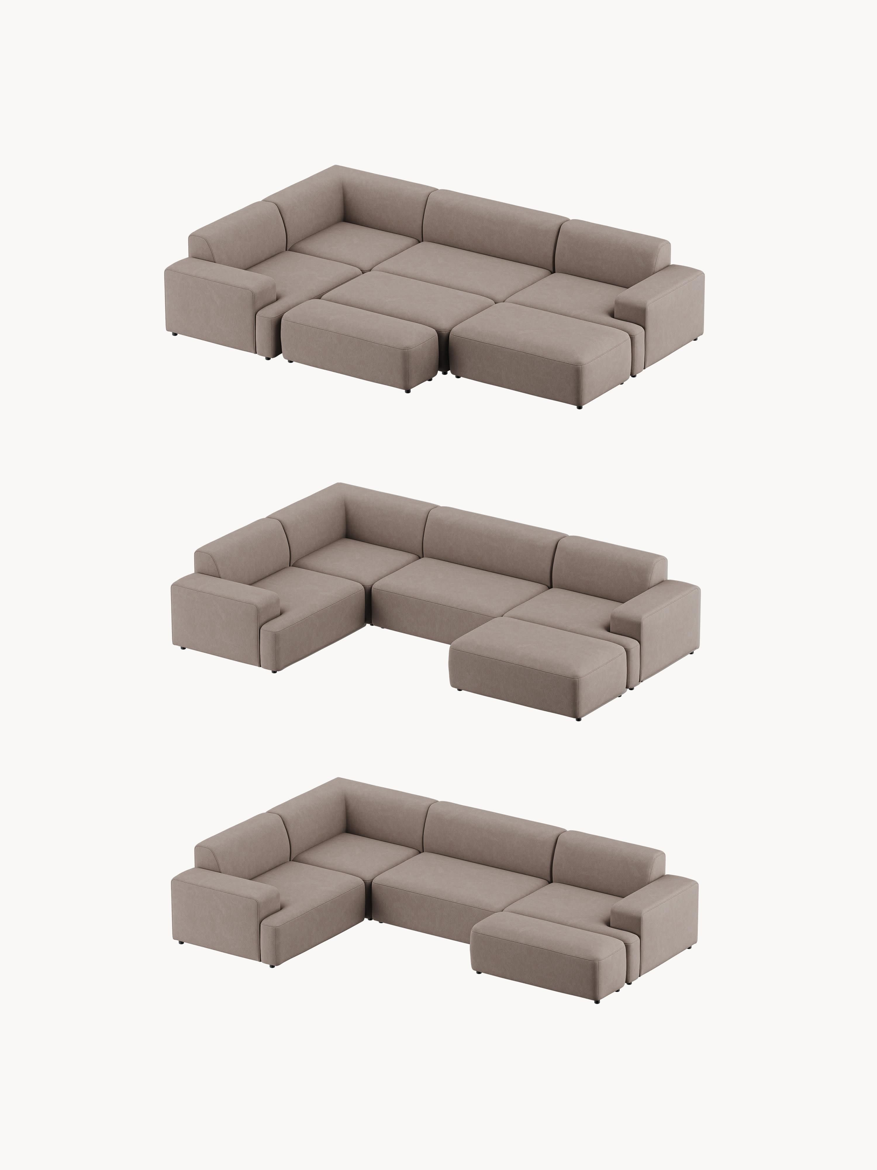 Melva Large Corner Sofa (4-seater)