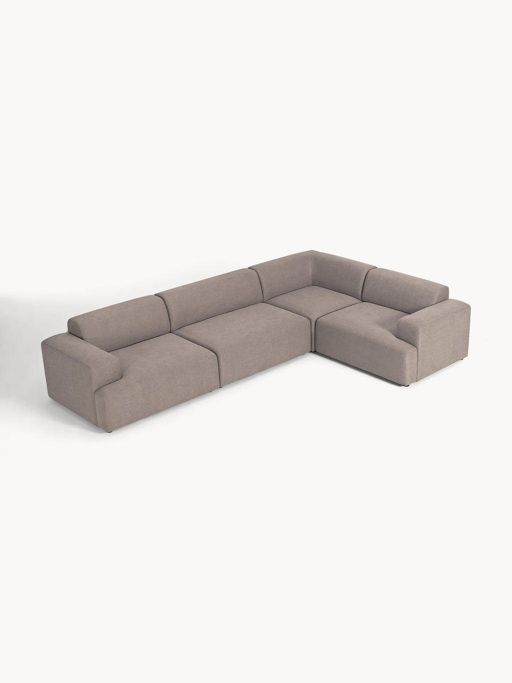 Melva Large Corner Sofa (4-seater)