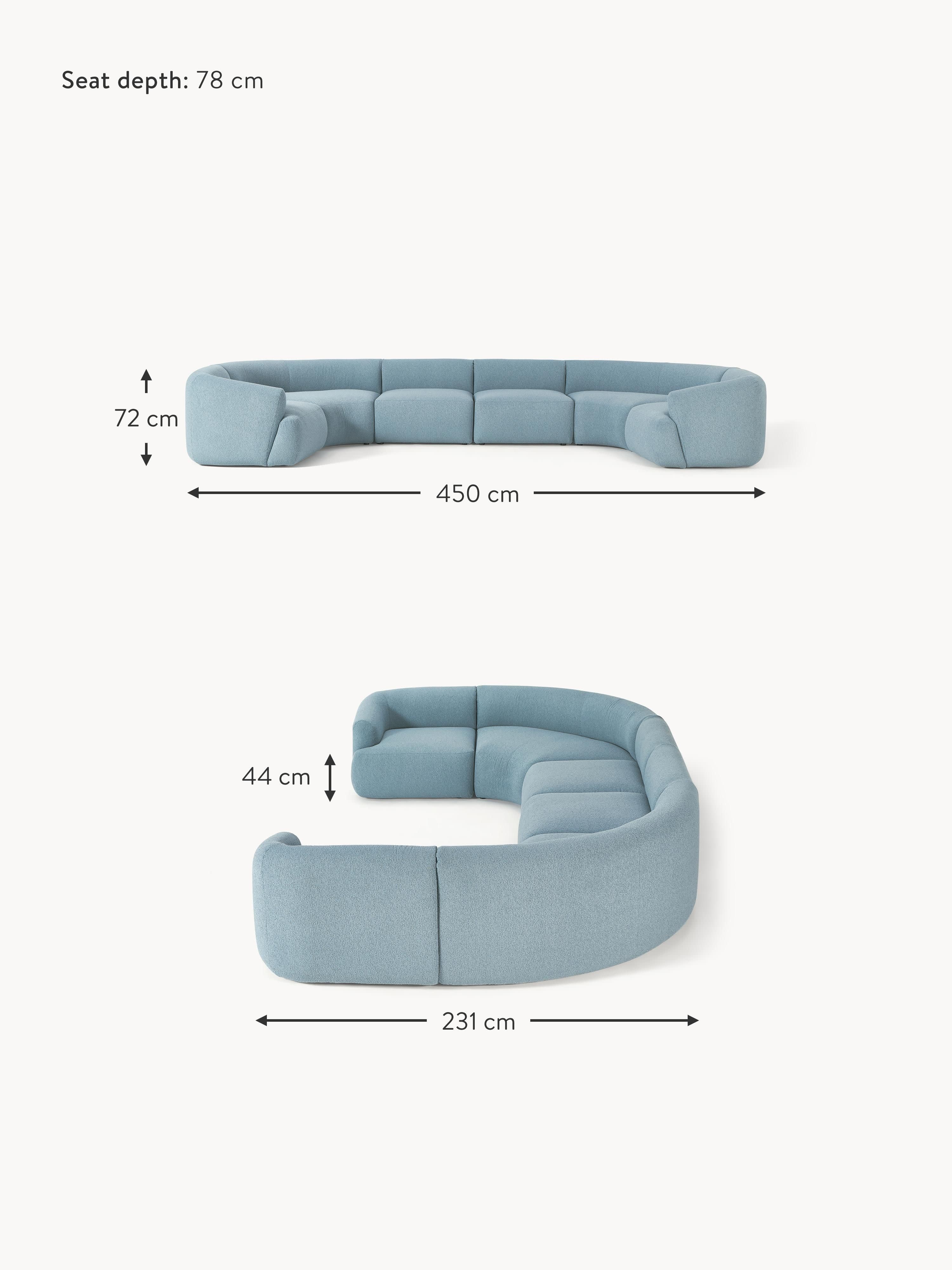 Sofia XL Modular Bouclé Sofa