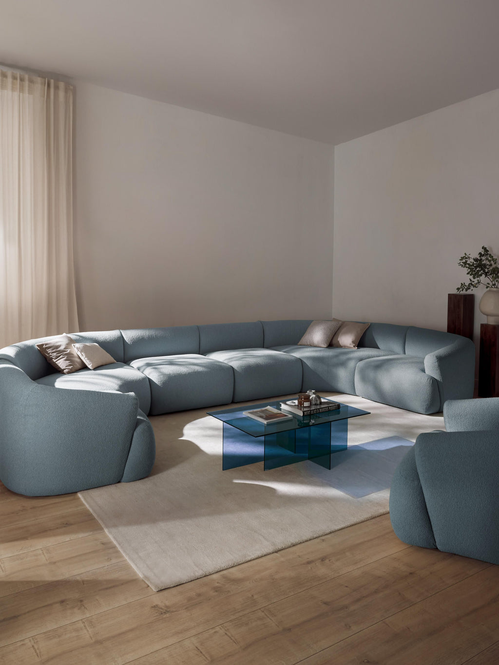 Sofia XL Modular Bouclé Sofa