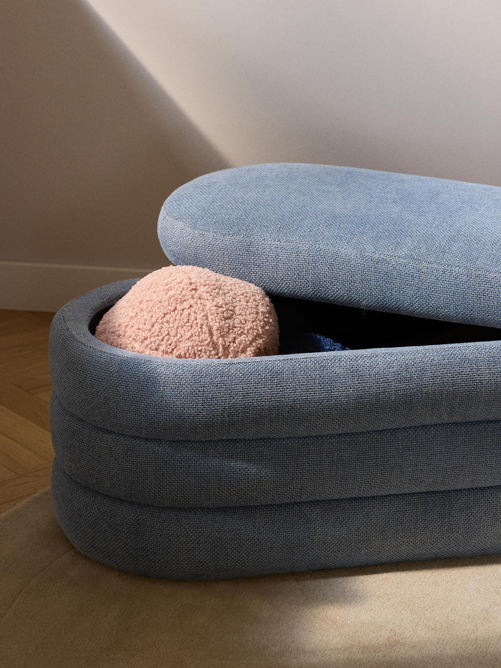 Alto Upholstered Bench with Storage Space