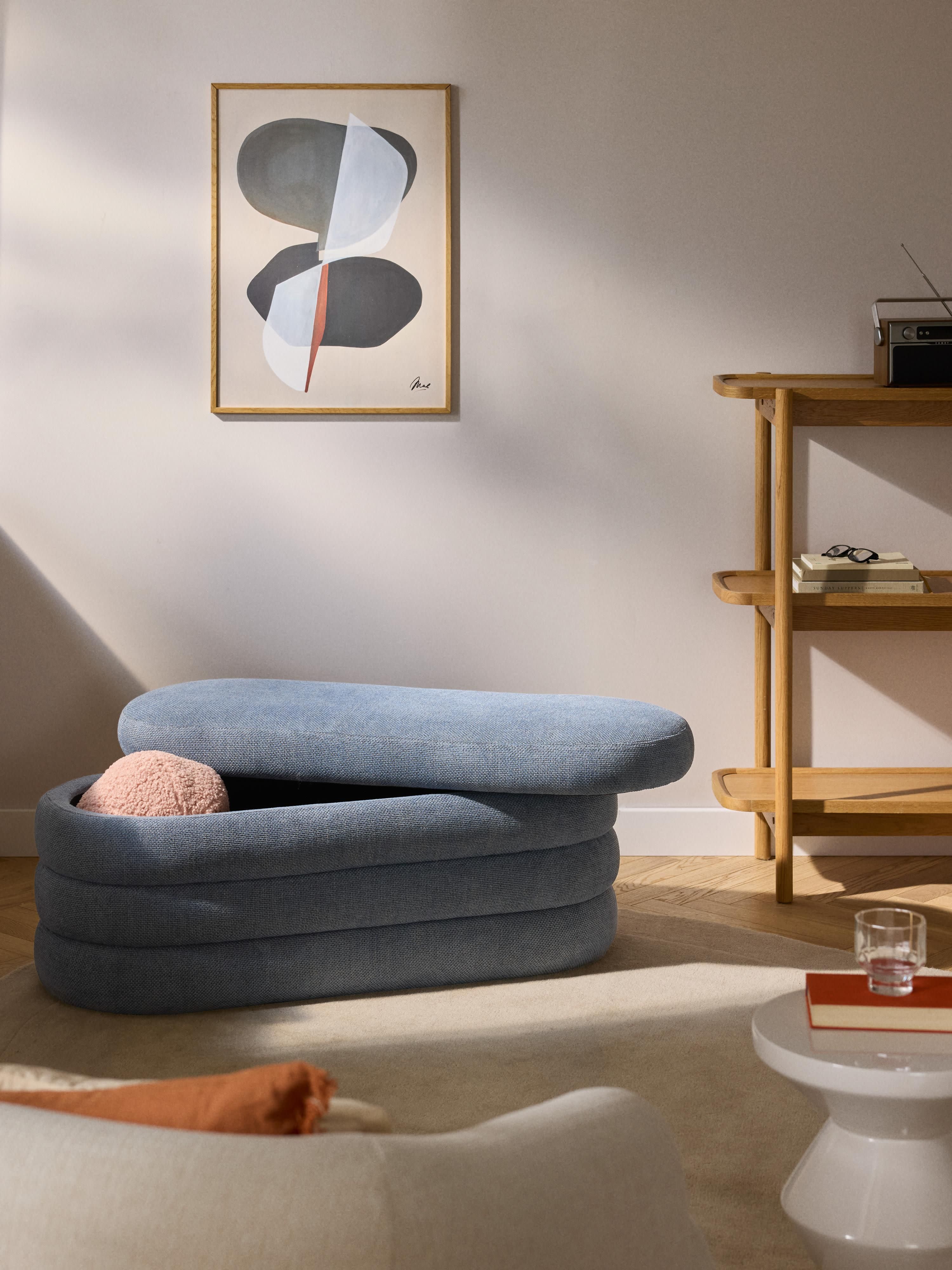 Alto Upholstered Bench with Storage Space