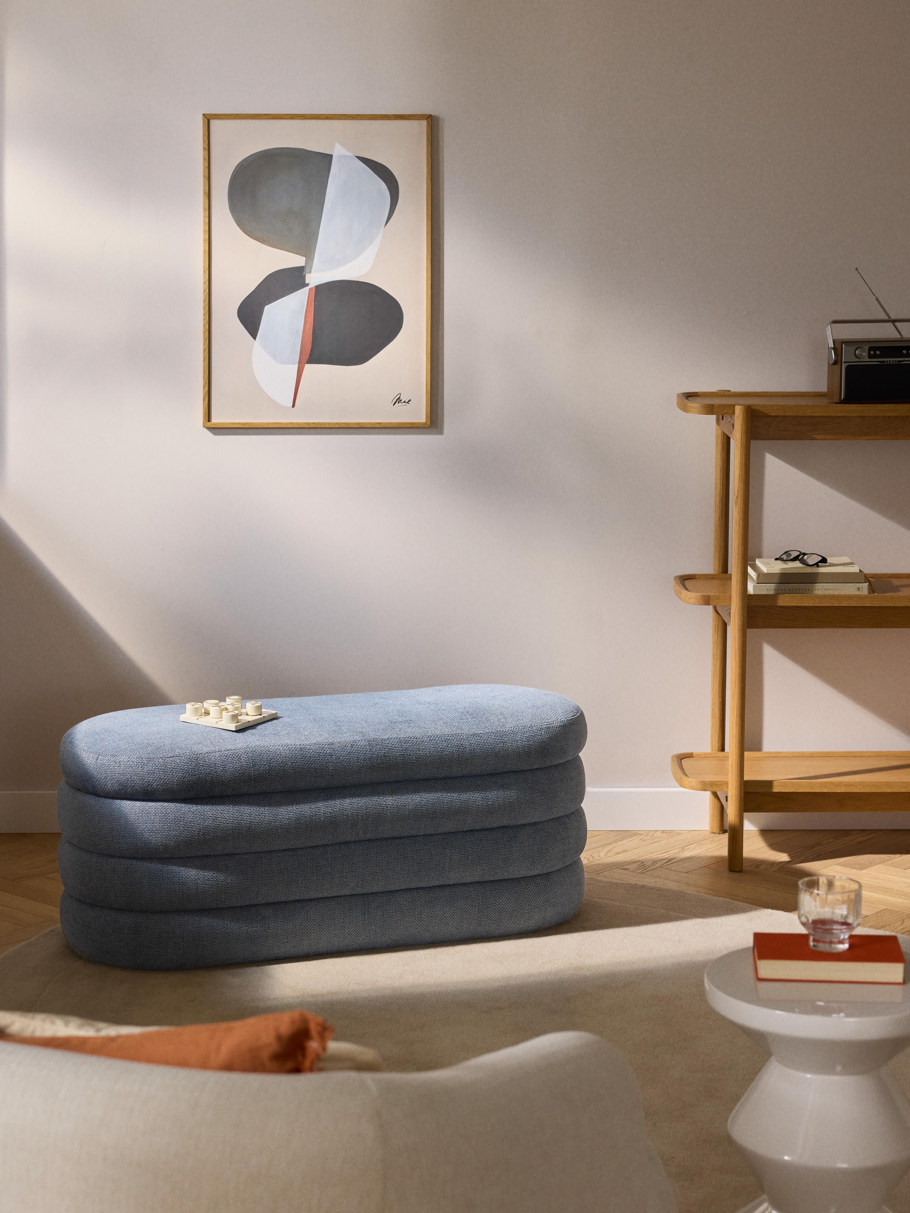 Alto Upholstered Bench with Storage Space