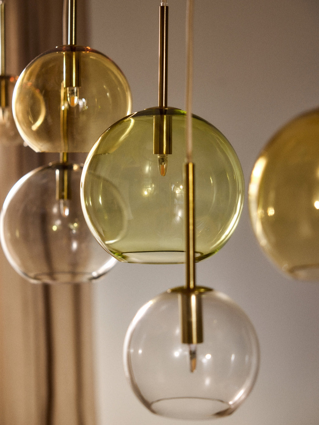 Raquel Large Glass Ball Pendant Light