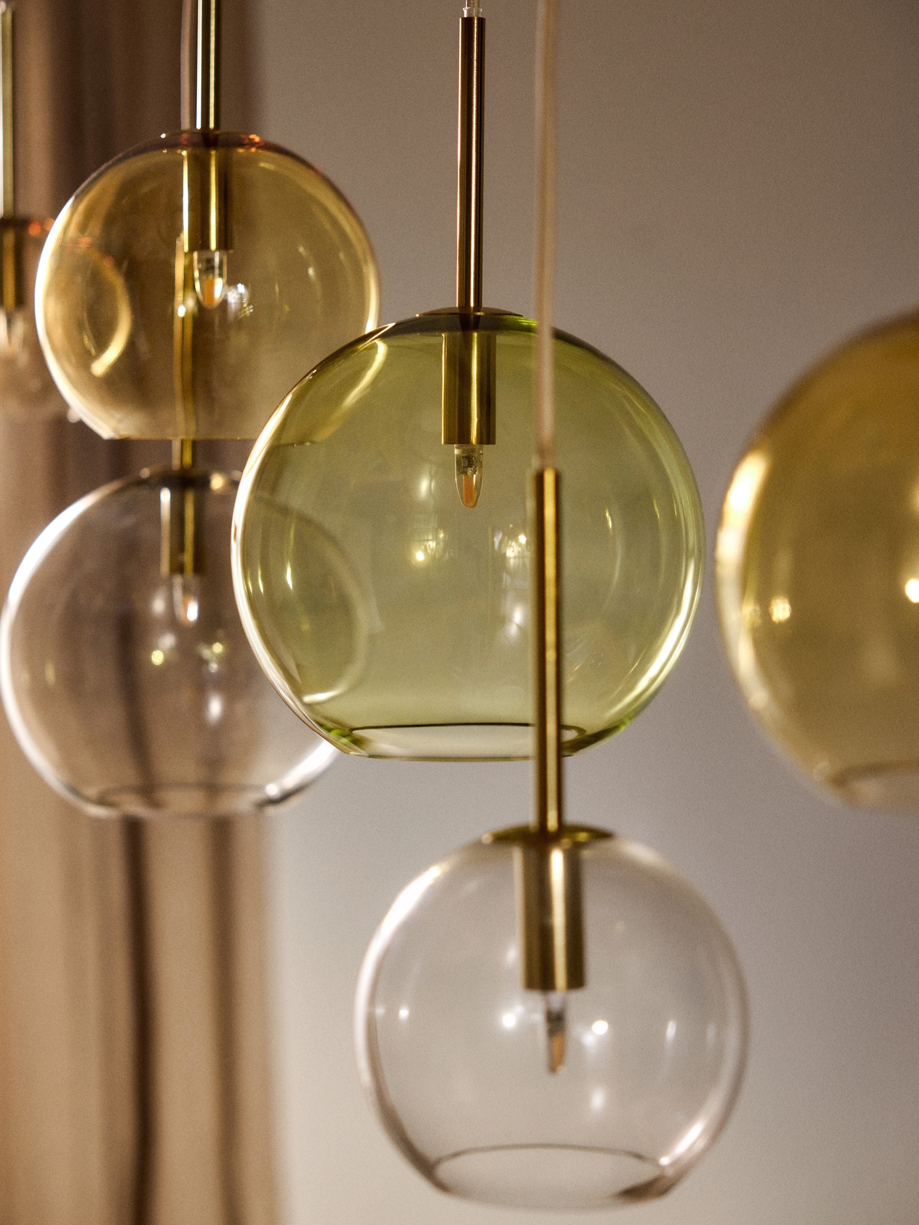Raquel Large Glass Ball Pendant Light