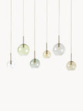 Gallery image 1 - Large Glass Ball Pendant Light Raquel