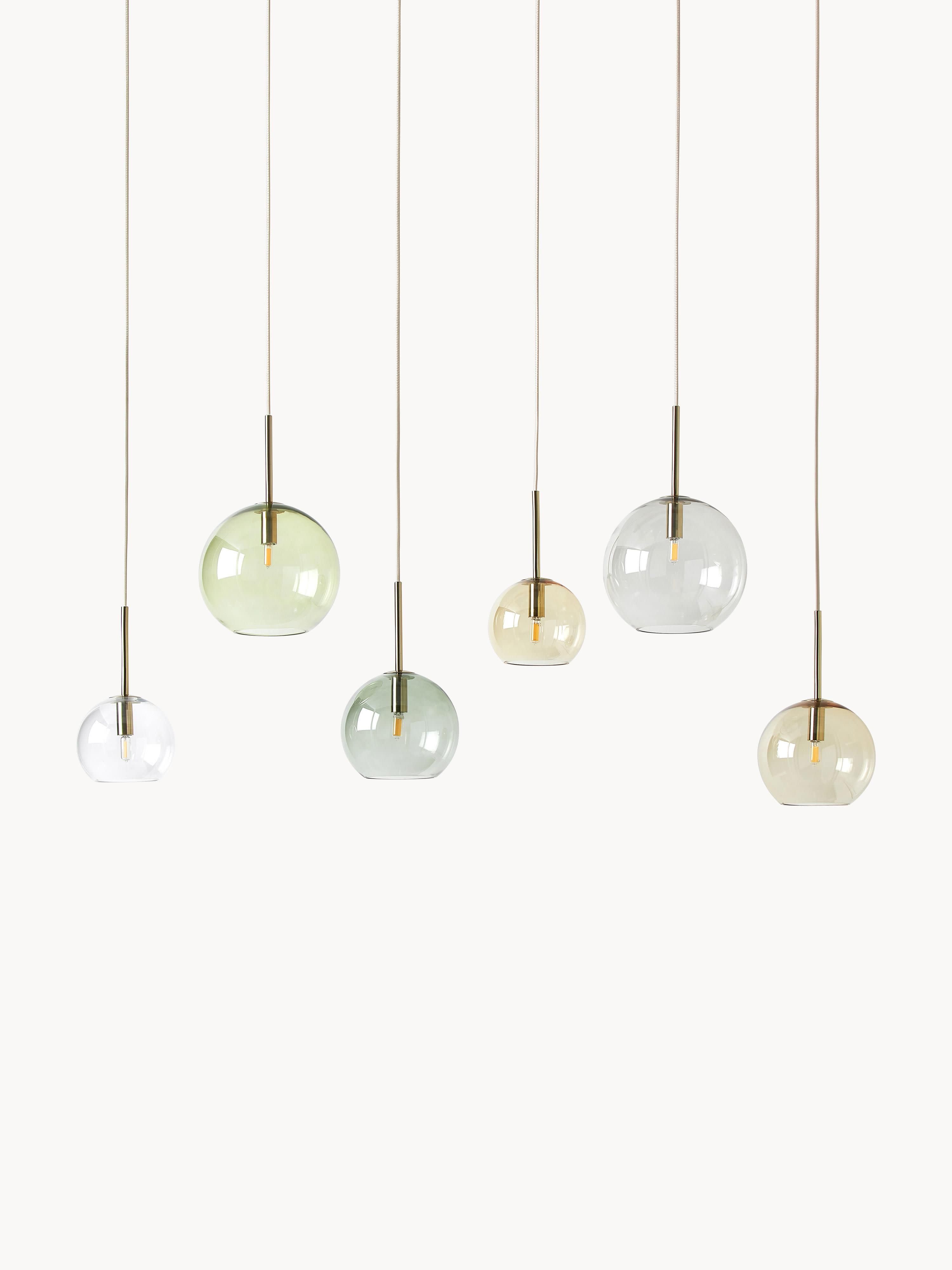 Gallery image 1 - Large Glass Ball Pendant Light Raquel