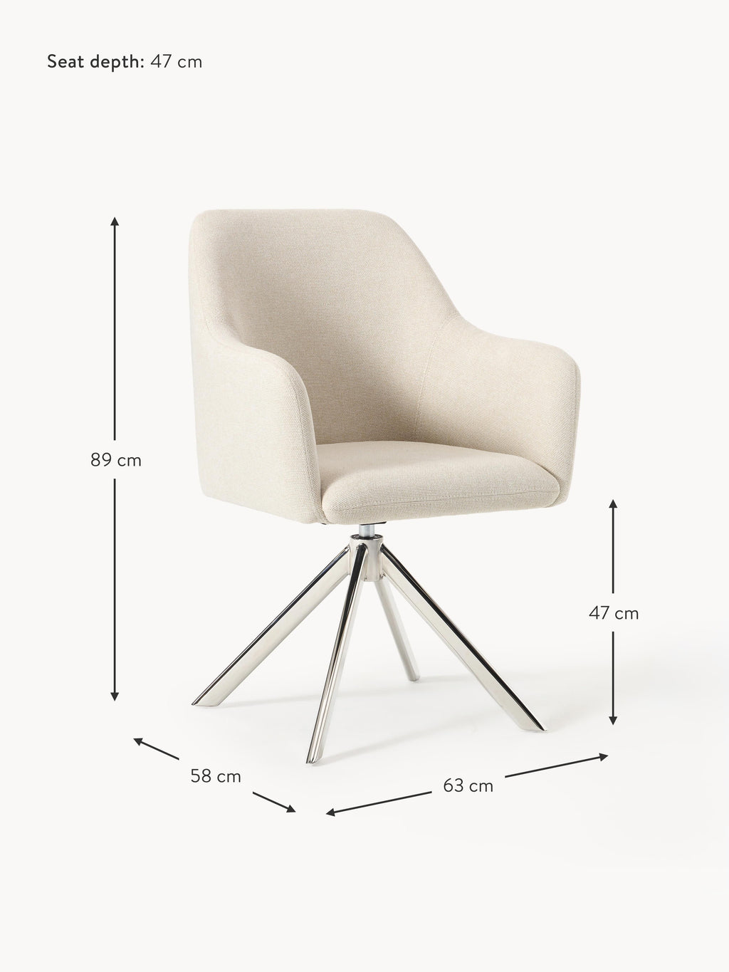 Isla Swivel Armchair