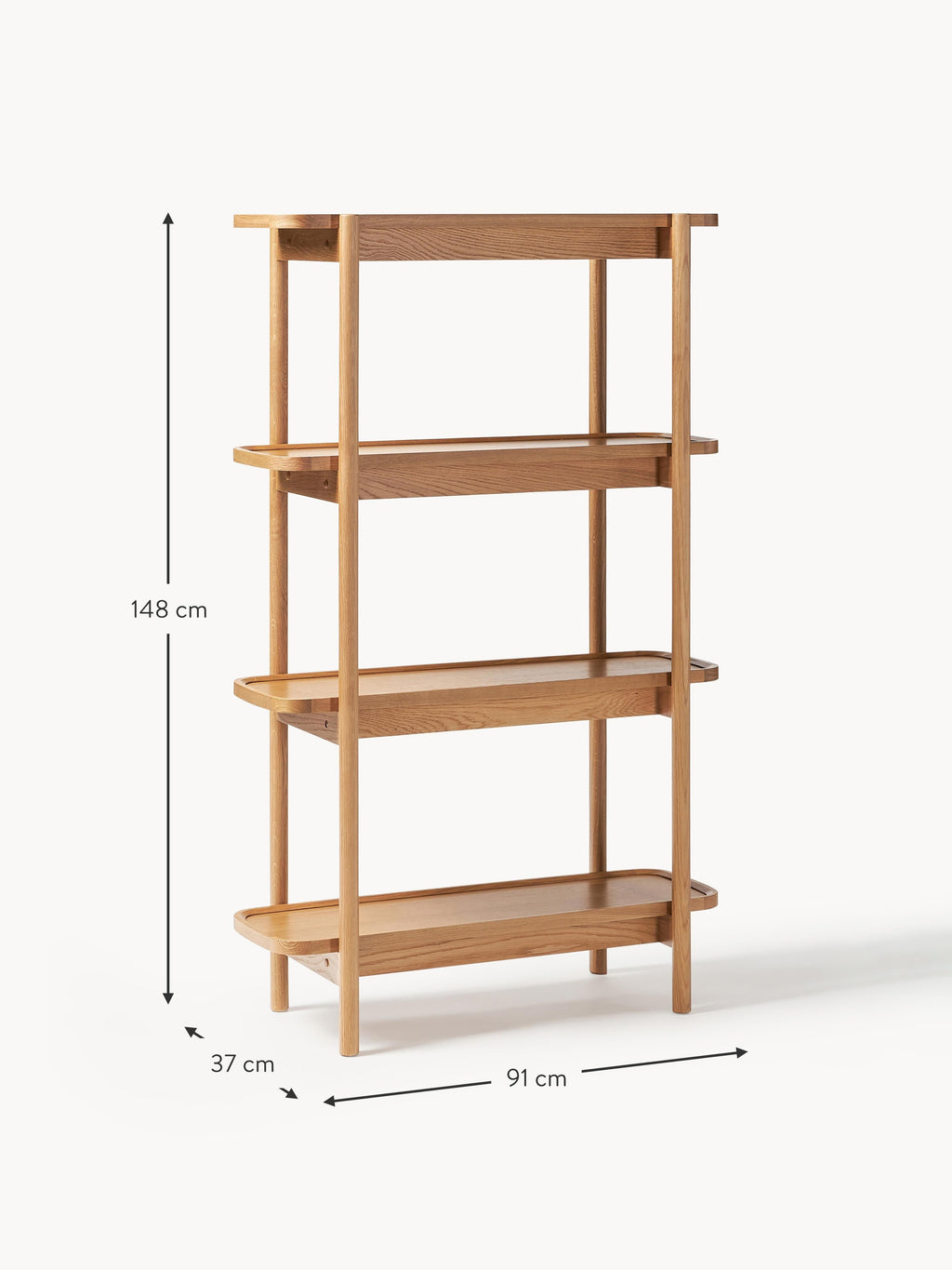 Libby Wooden Shelving Unit