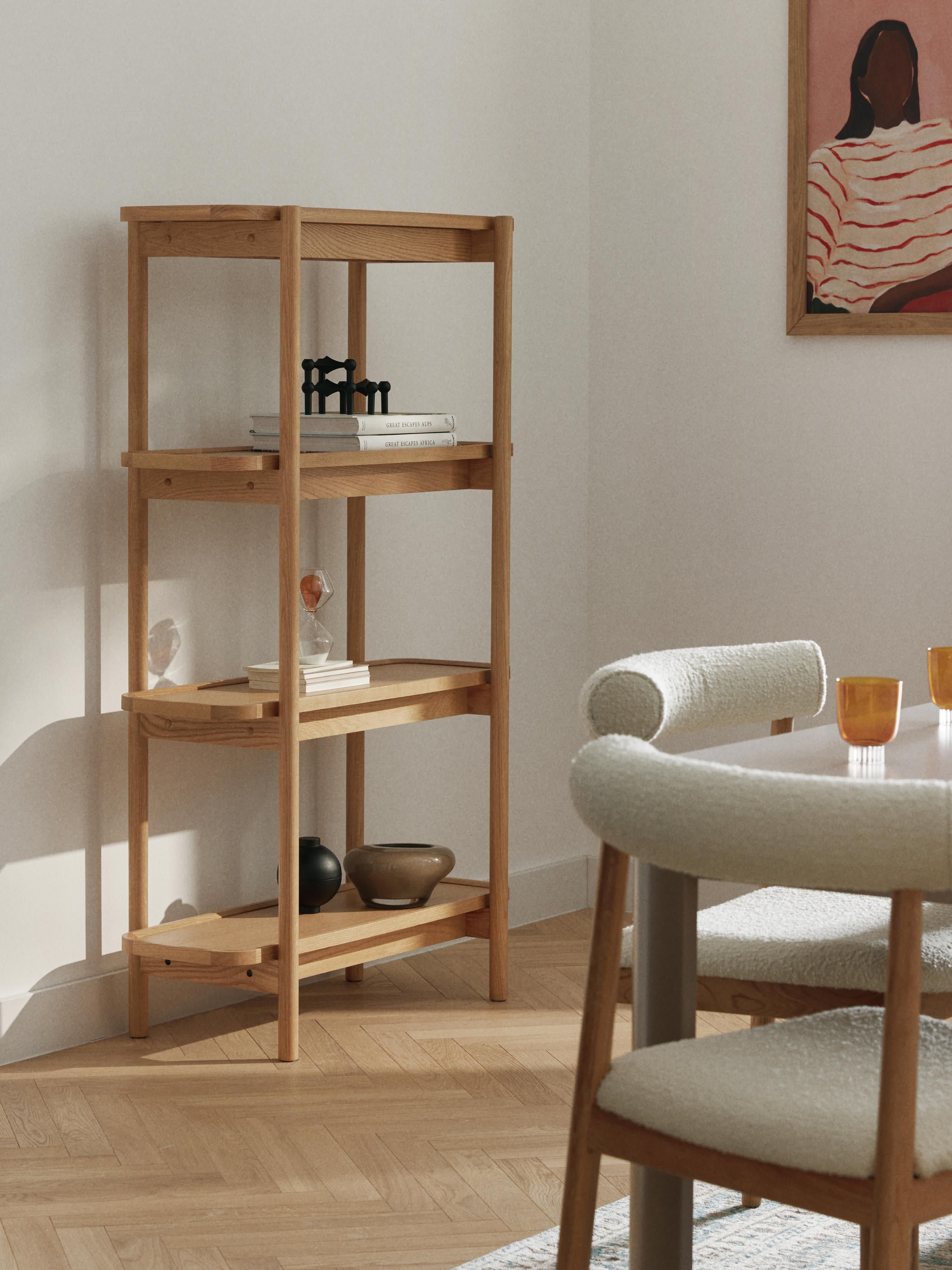Libby Wooden Shelving Unit
