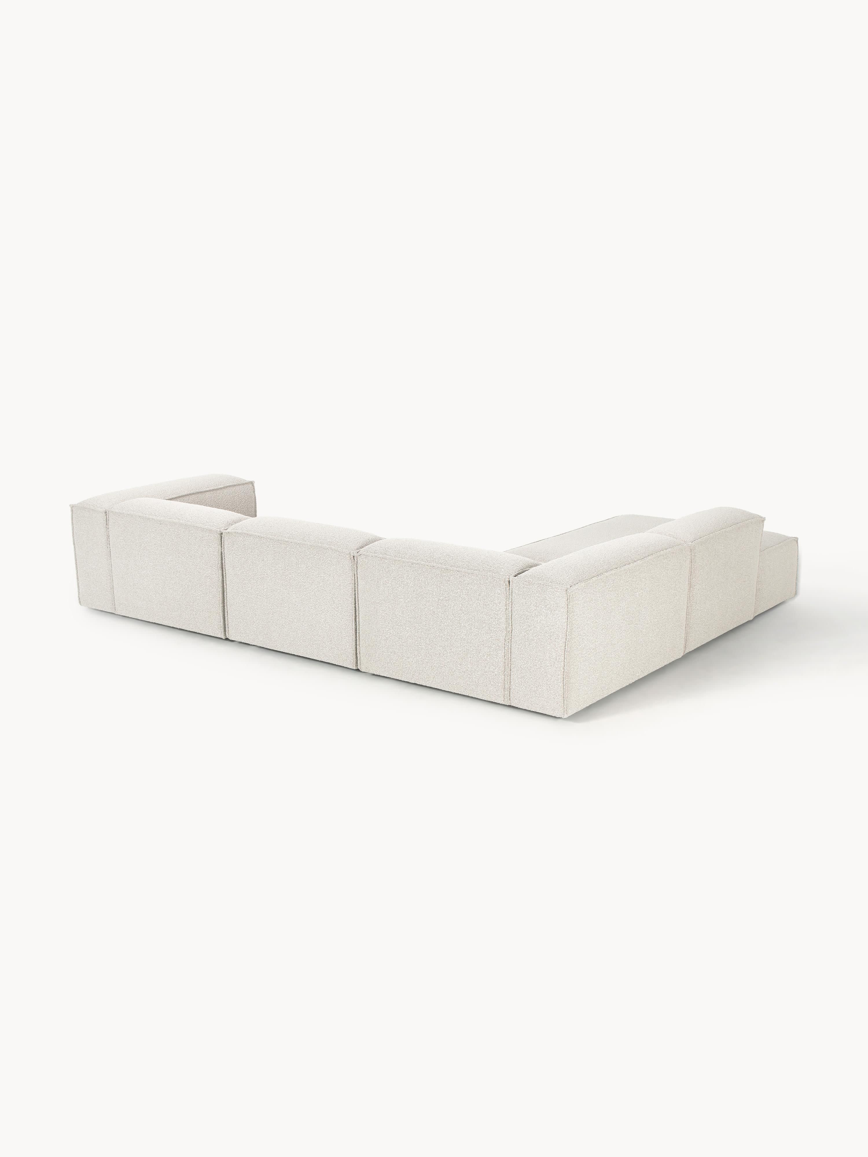 Lennon Bouclé Modular Corner Sofa (4-seater)
