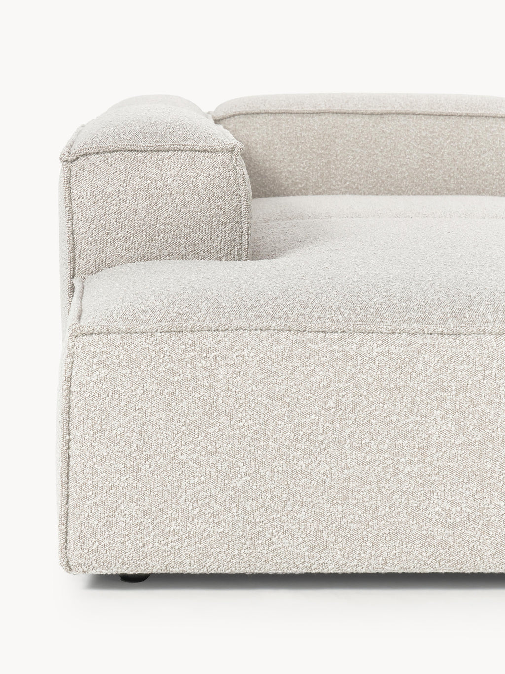 Lennon Bouclé Modular Corner Sofa (4-seater)