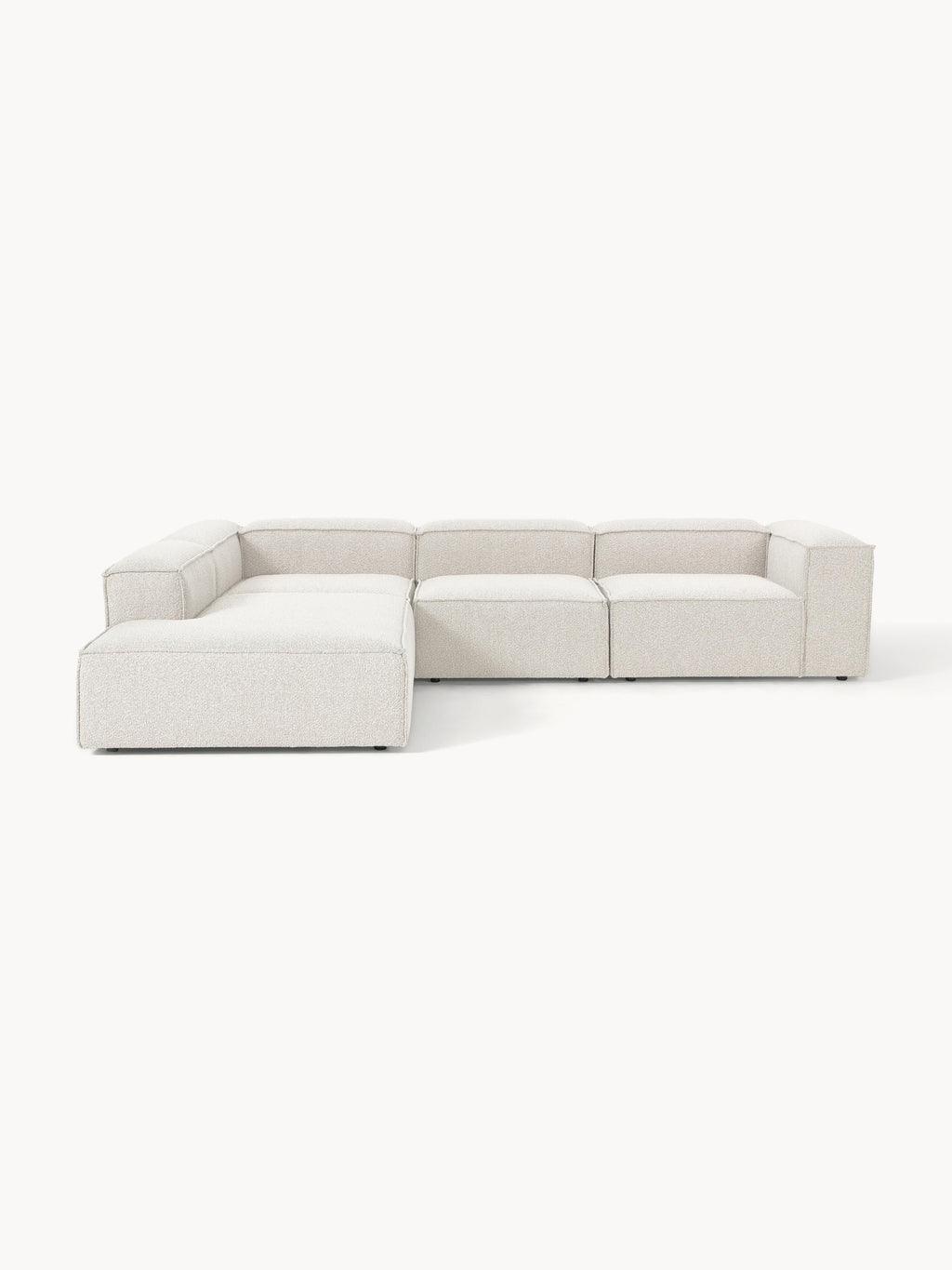 Lennon Bouclé Modular Corner Sofa (4-seater)