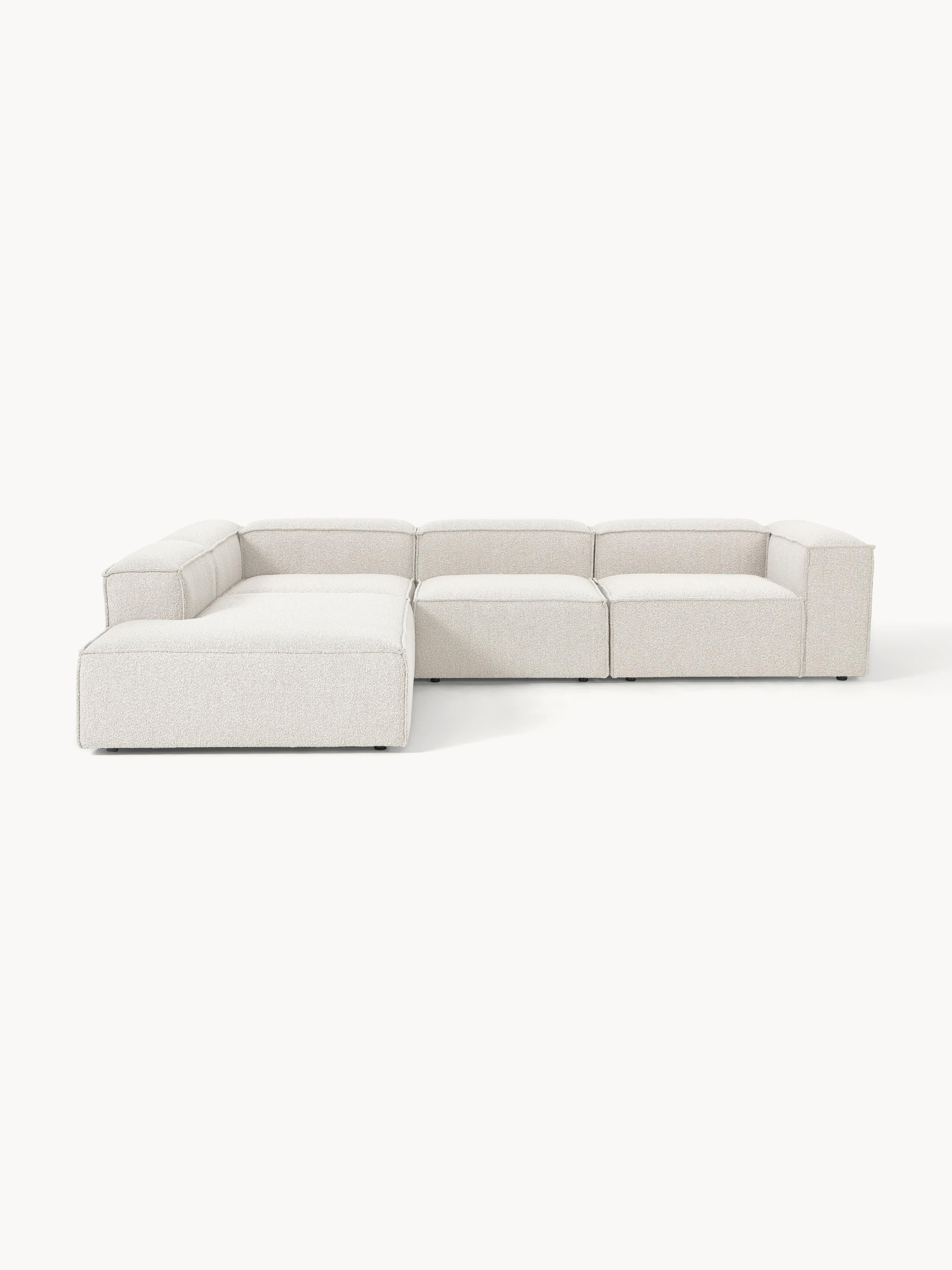 Lennon Bouclé Modular Corner Sofa (4-seater)