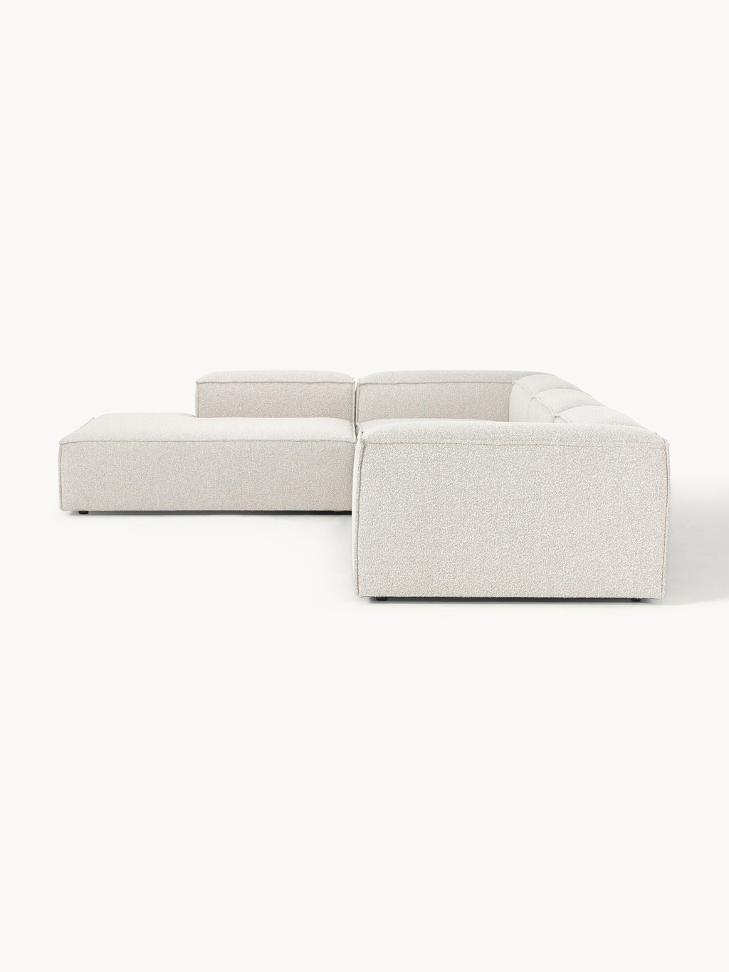 Lennon Bouclé Modular Corner Sofa (4-seater)