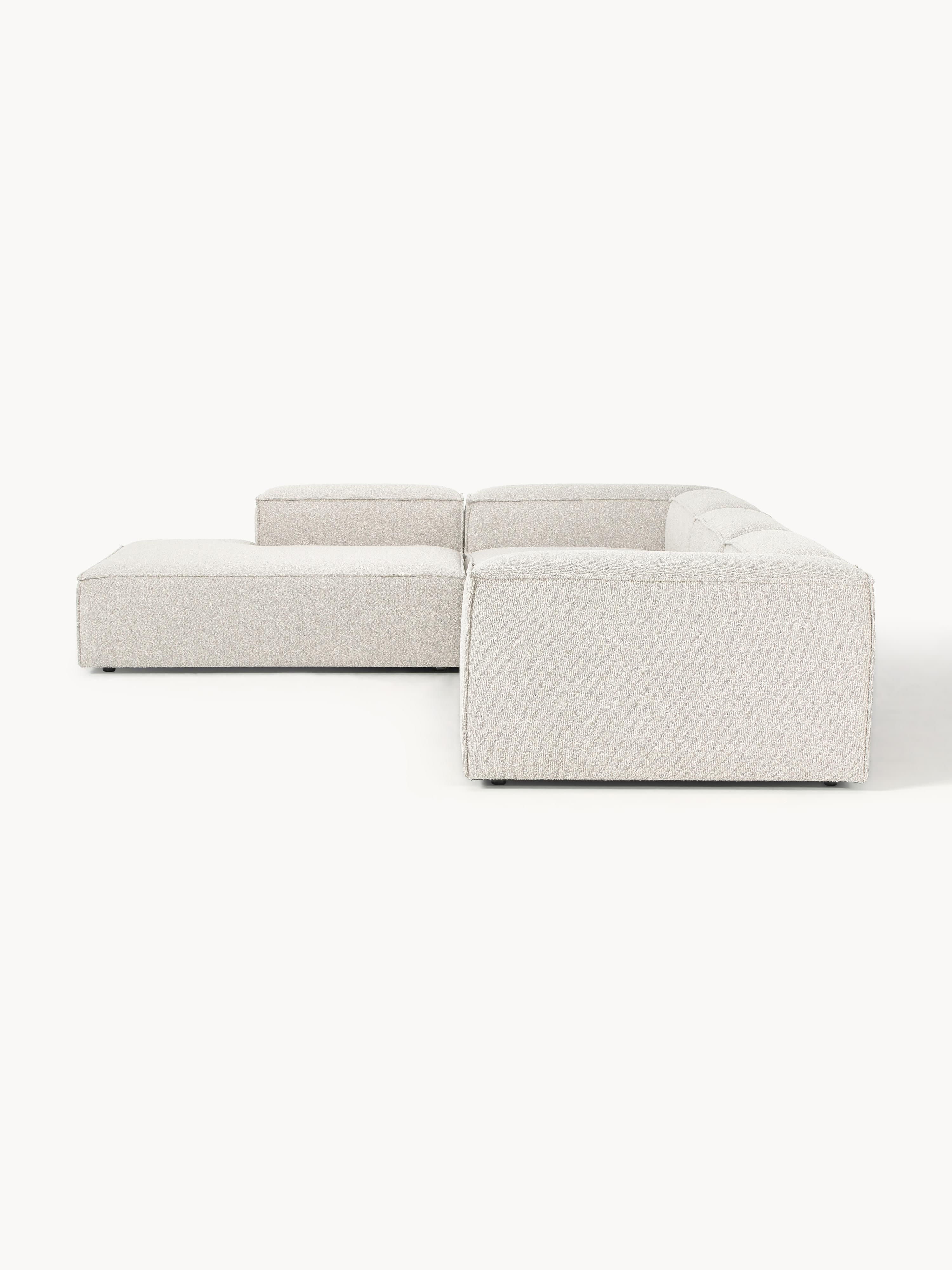 Lennon Bouclé Modular Corner Sofa (4-seater)