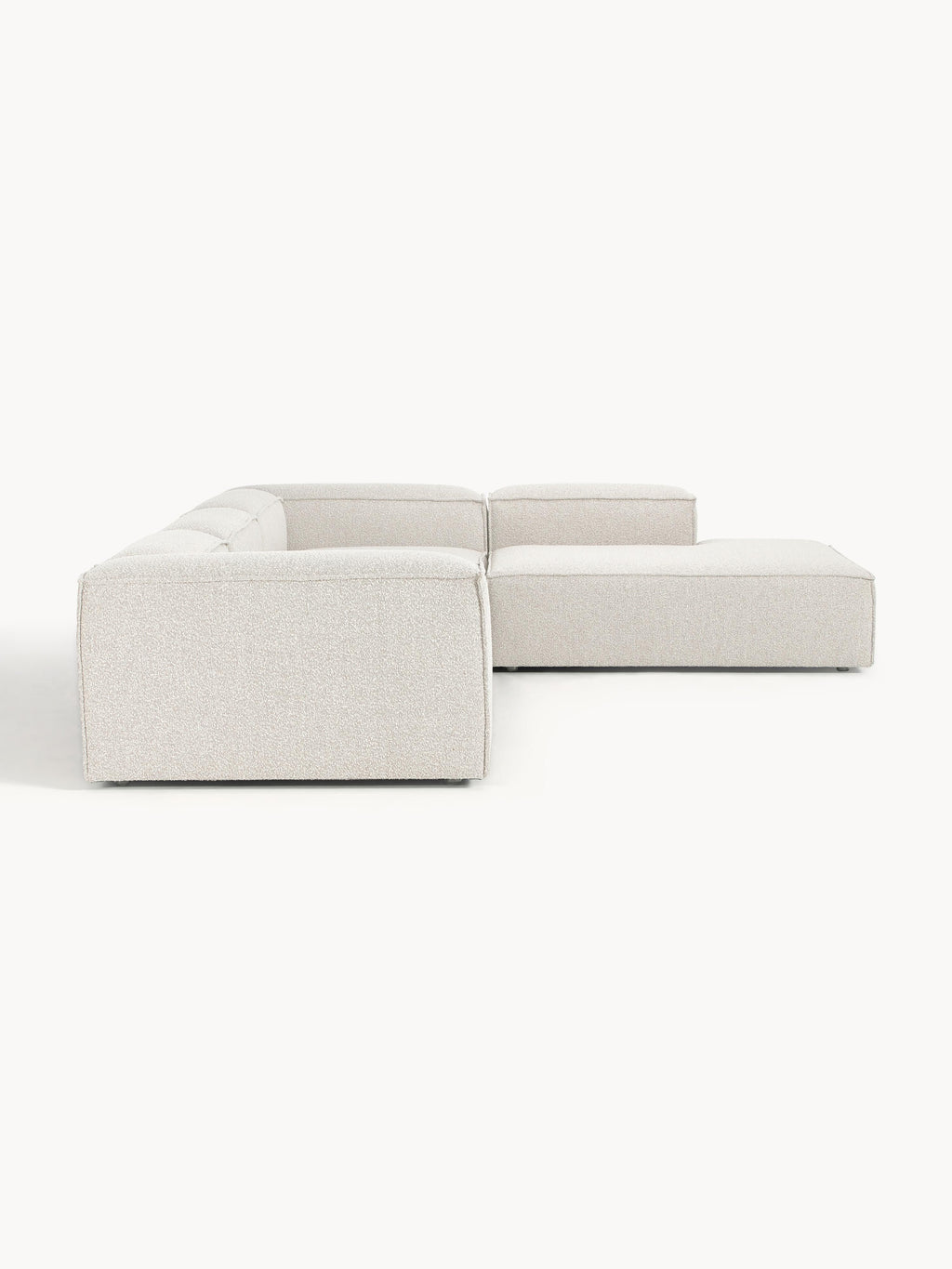 Lennon Bouclé Modular Corner Sofa (4-seater)