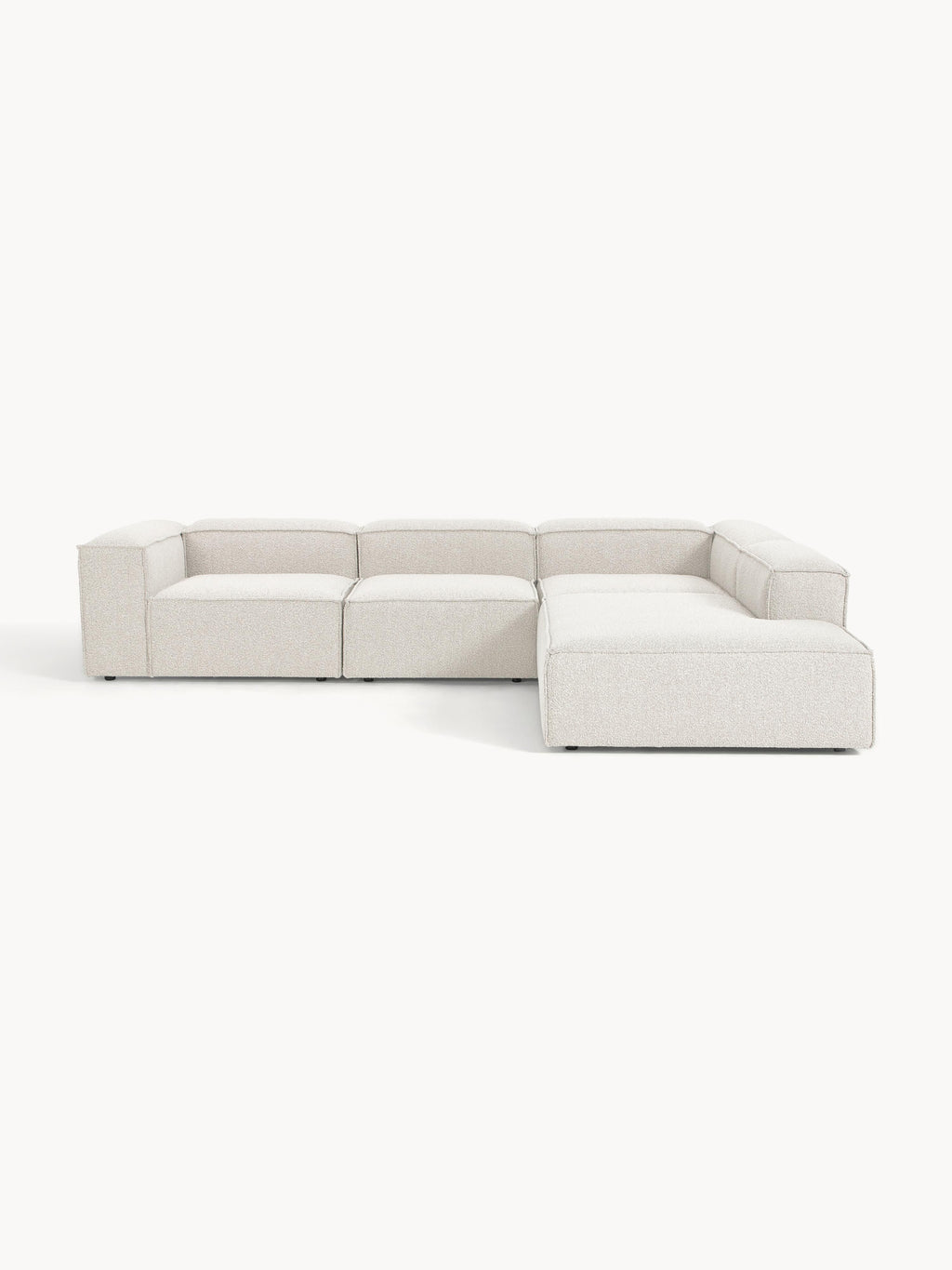 Lennon Bouclé Modular Corner Sofa (4-seater)