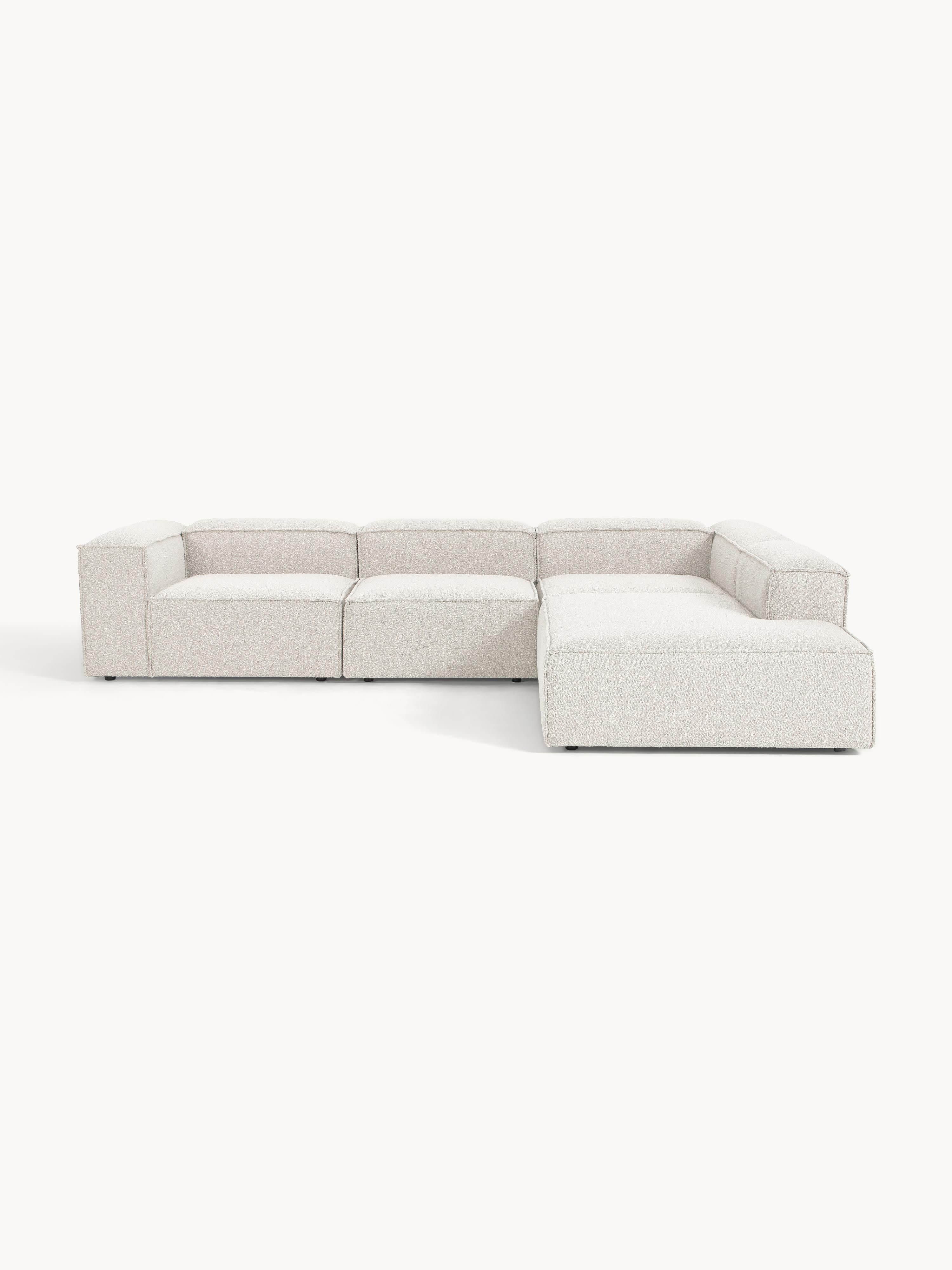 Lennon Bouclé Modular Corner Sofa (4-seater)