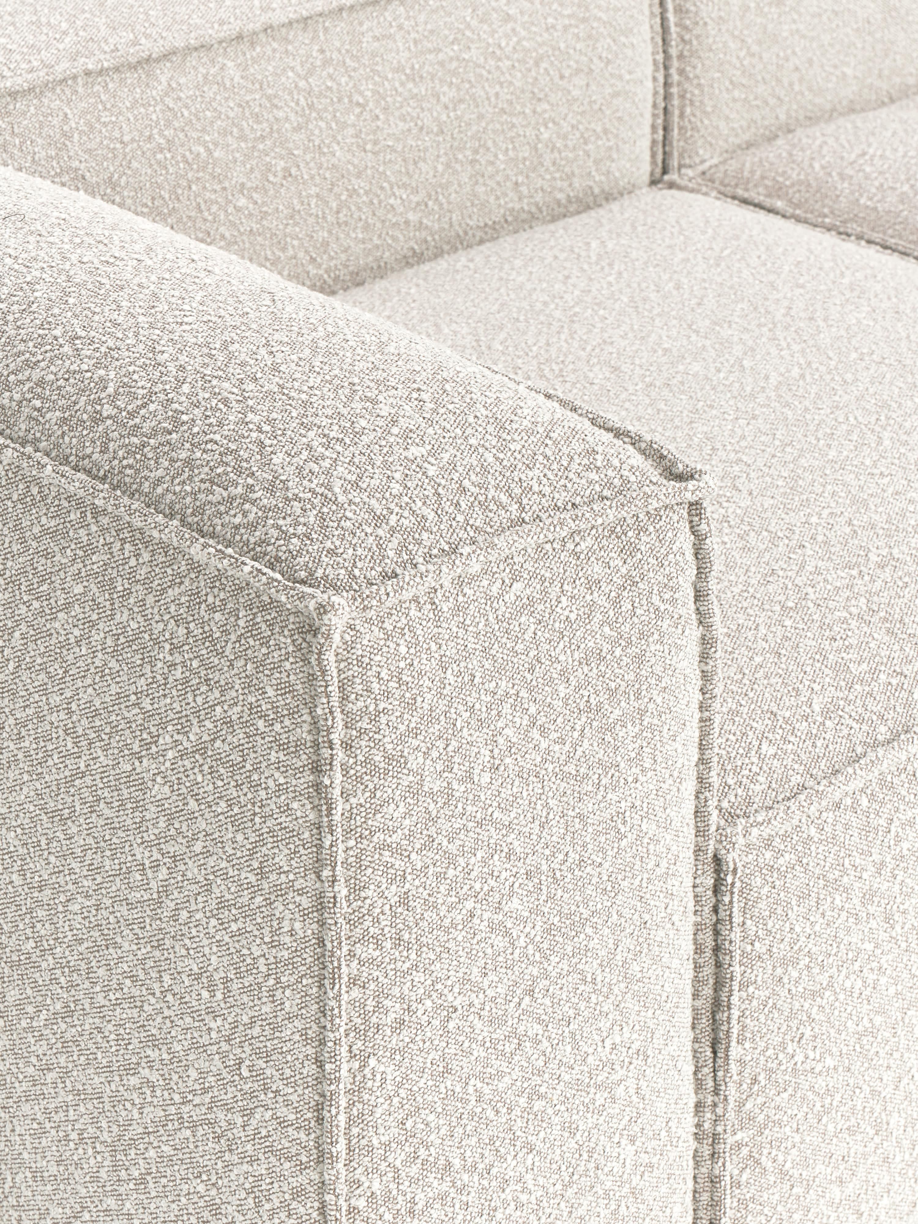 Lennon Bouclé Modular Corner Sofa (4-seater)