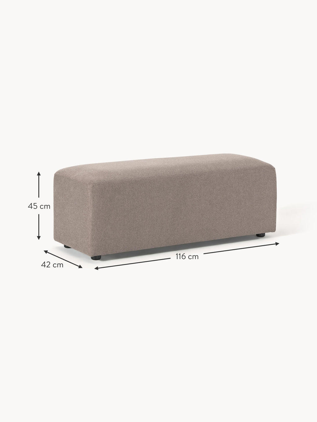 Melva XL Ottoman