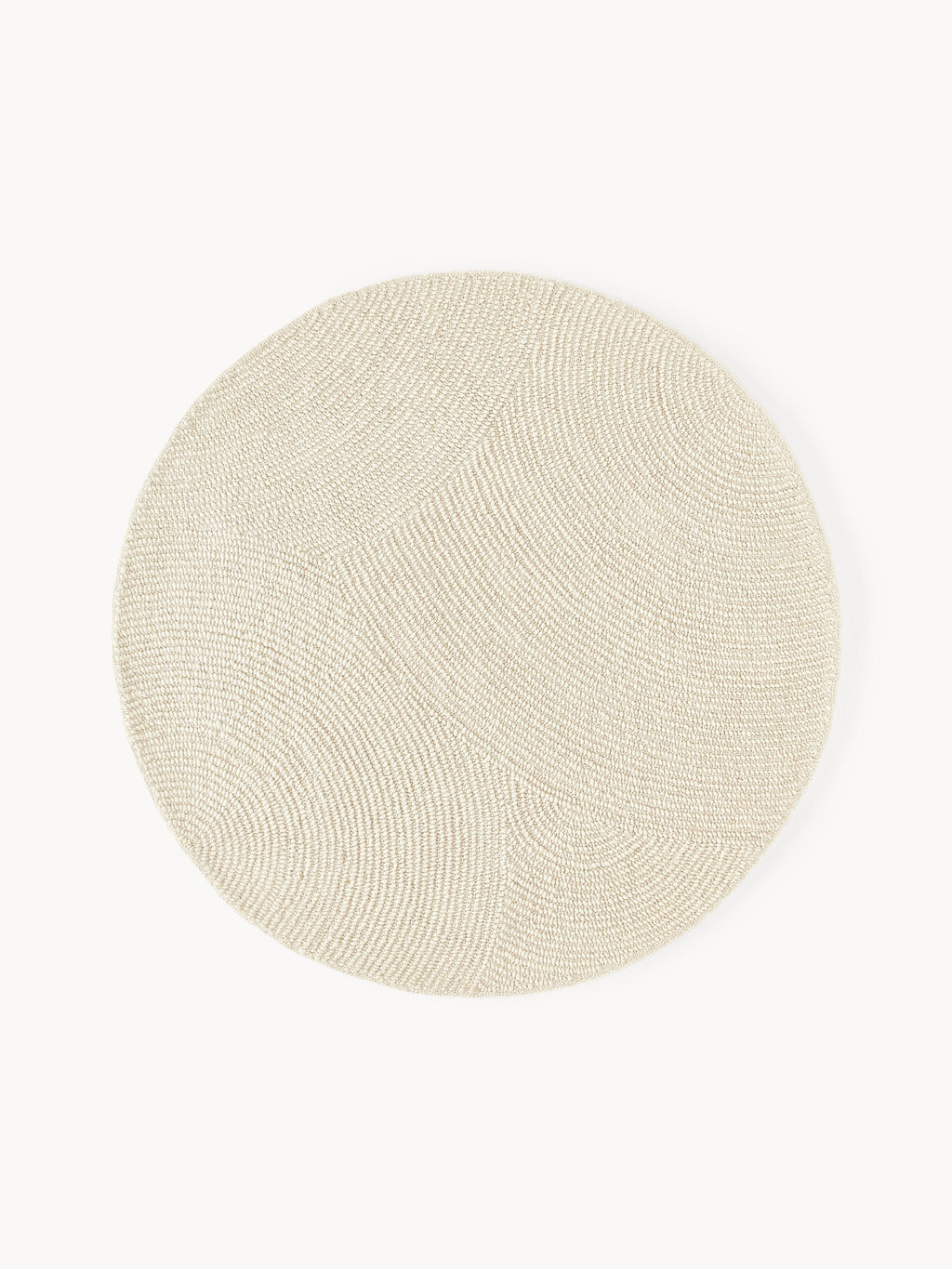 Gallery image 1 - Round Hand-Tufted Wool Rug Eleni