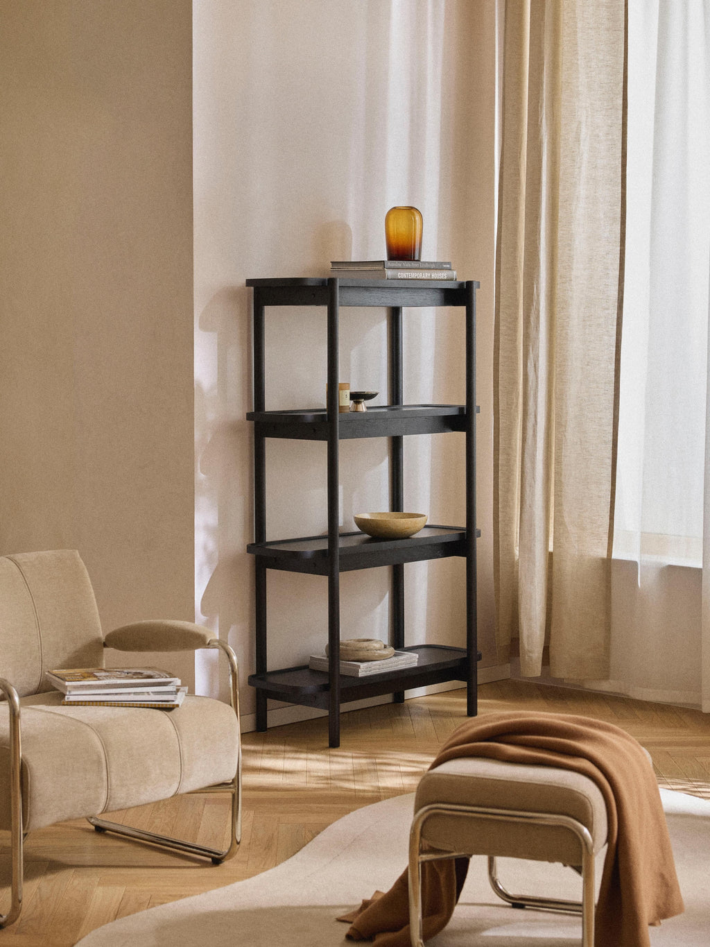 Libby Wooden Shelving Unit