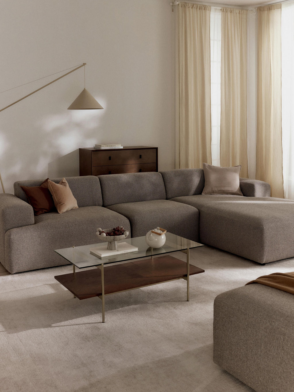 Melva Corner Sofa (4-seater)