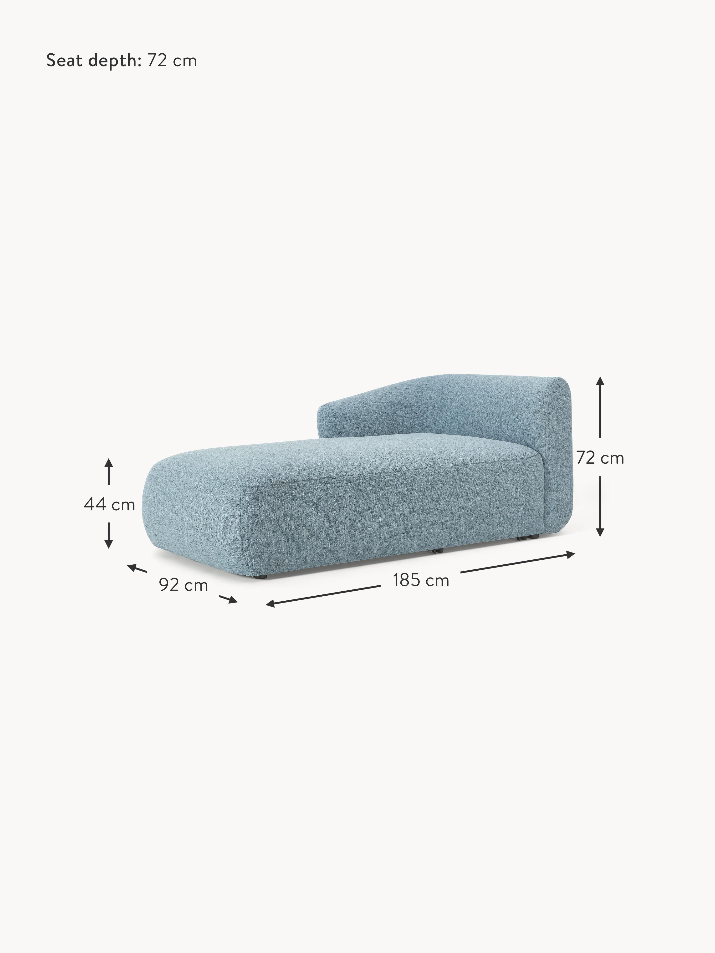 Sofia Bouclé Corner Chaise Module
