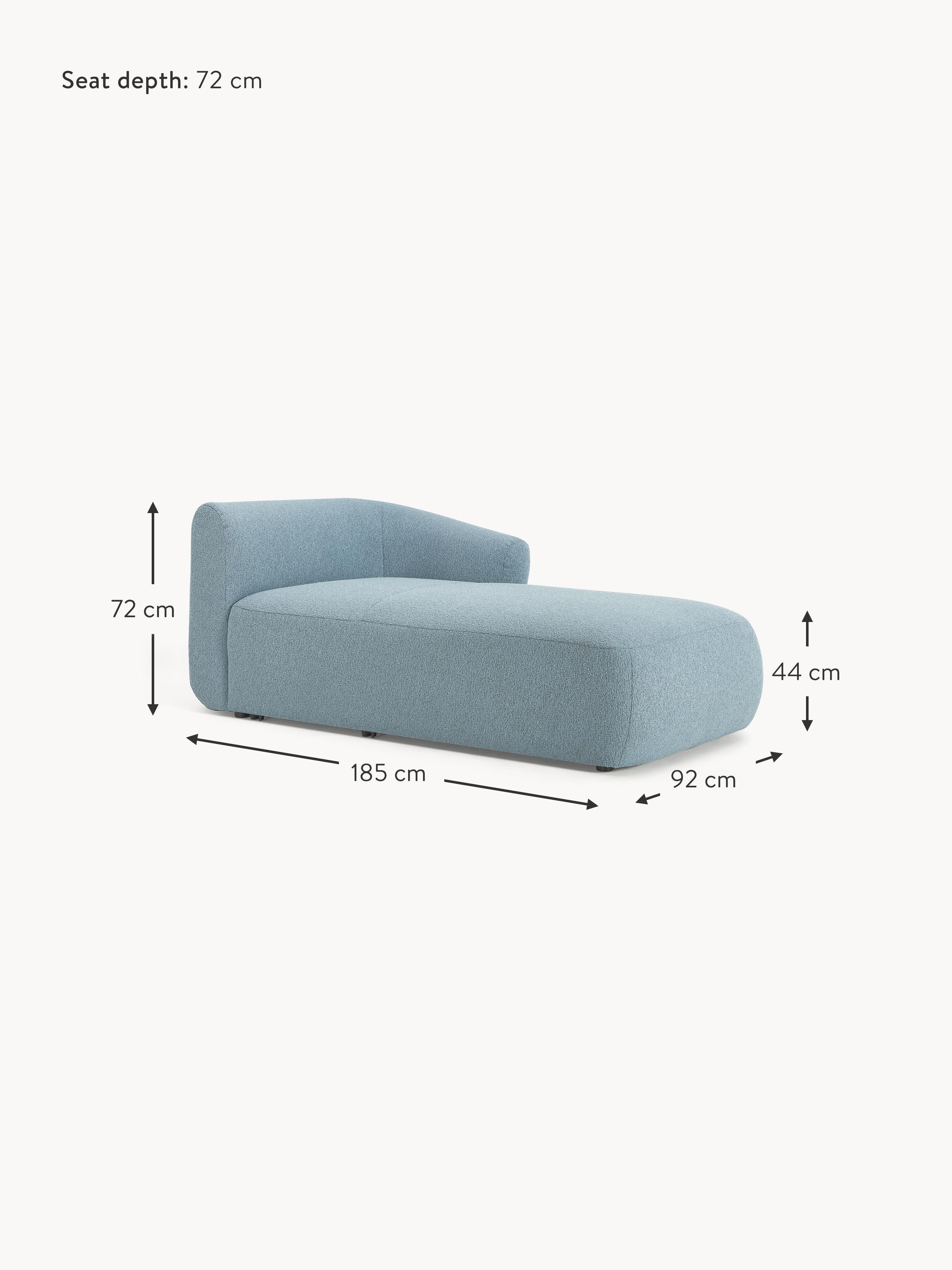 Sofia Bouclé Corner Chaise Module