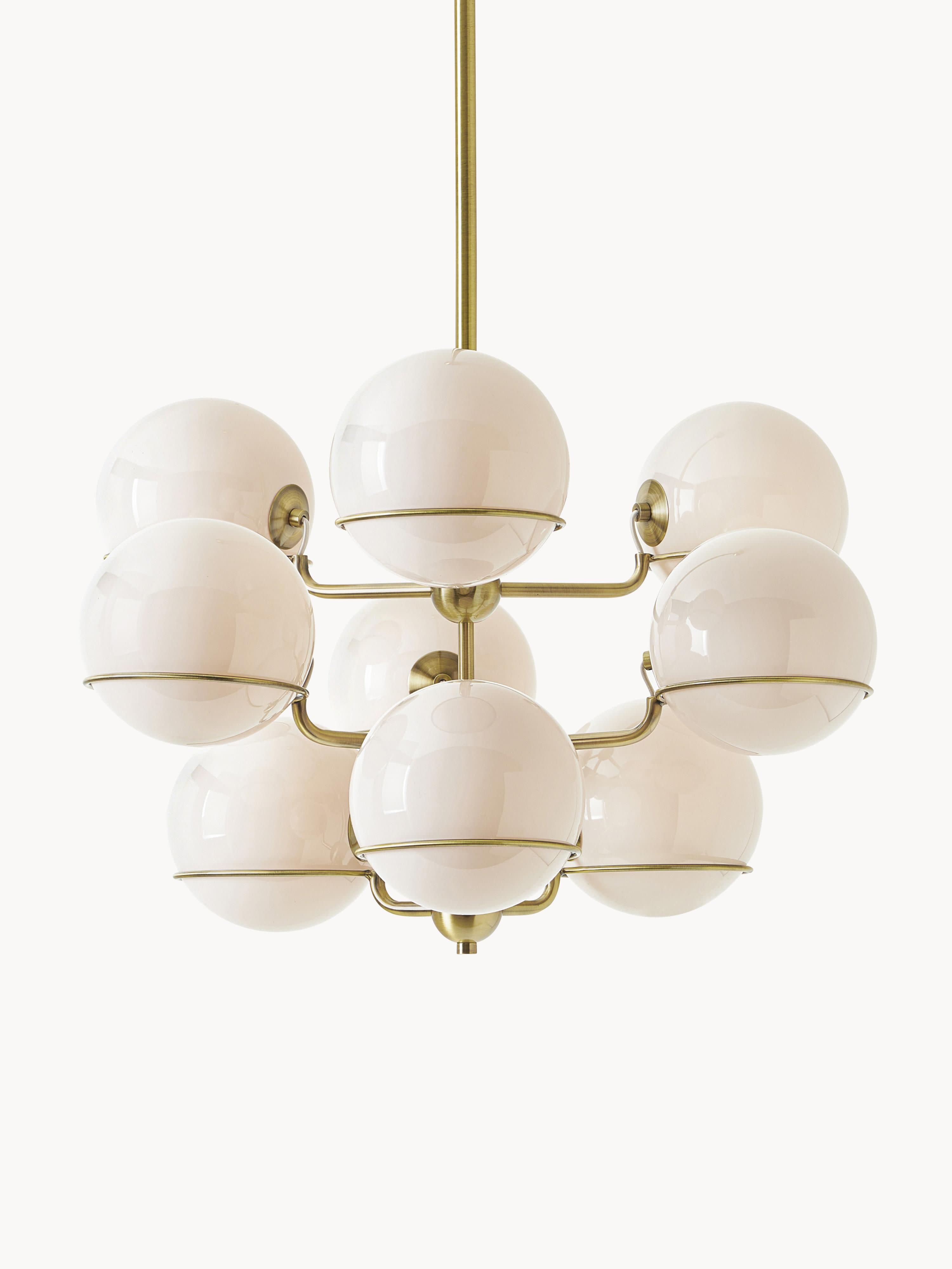 Gallery image 1 - Large Glass Ball Pendant Light Carey