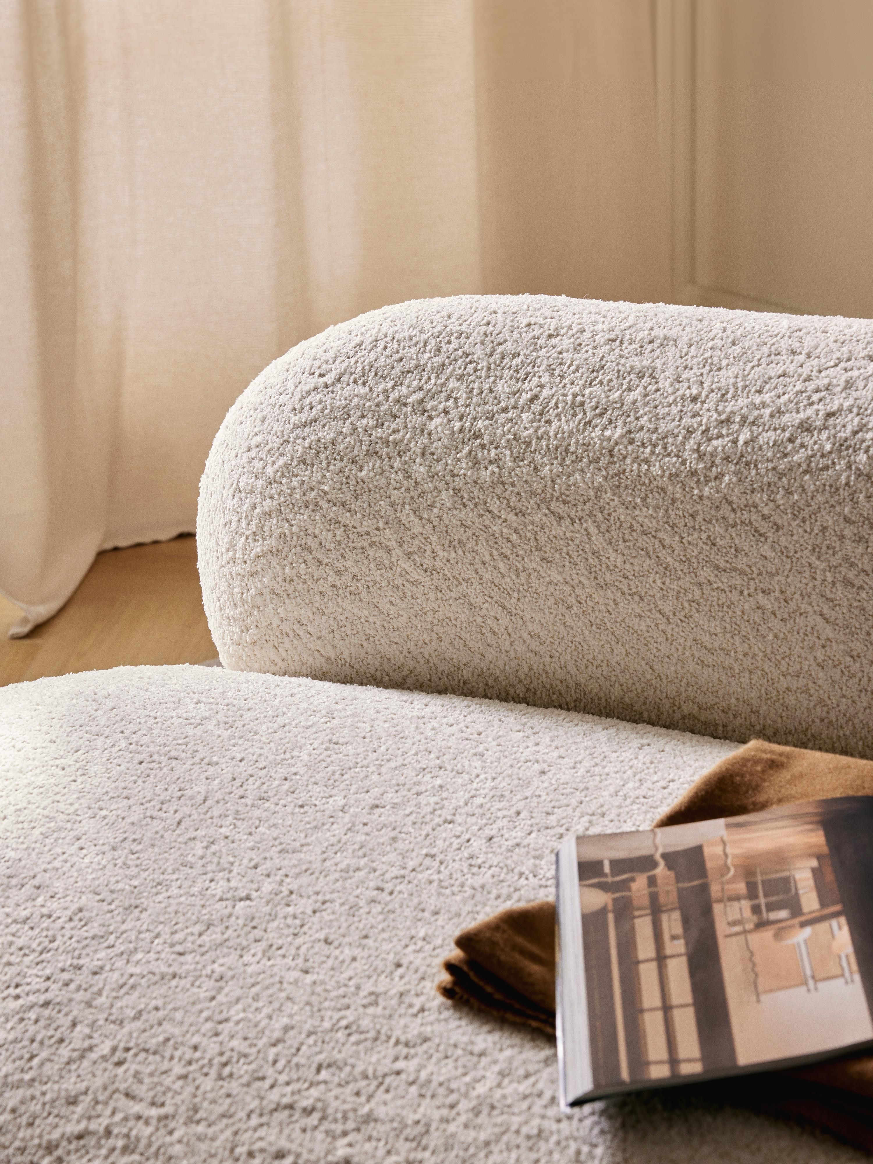 Alba Teddy Bouclé Sofa (3-seater)