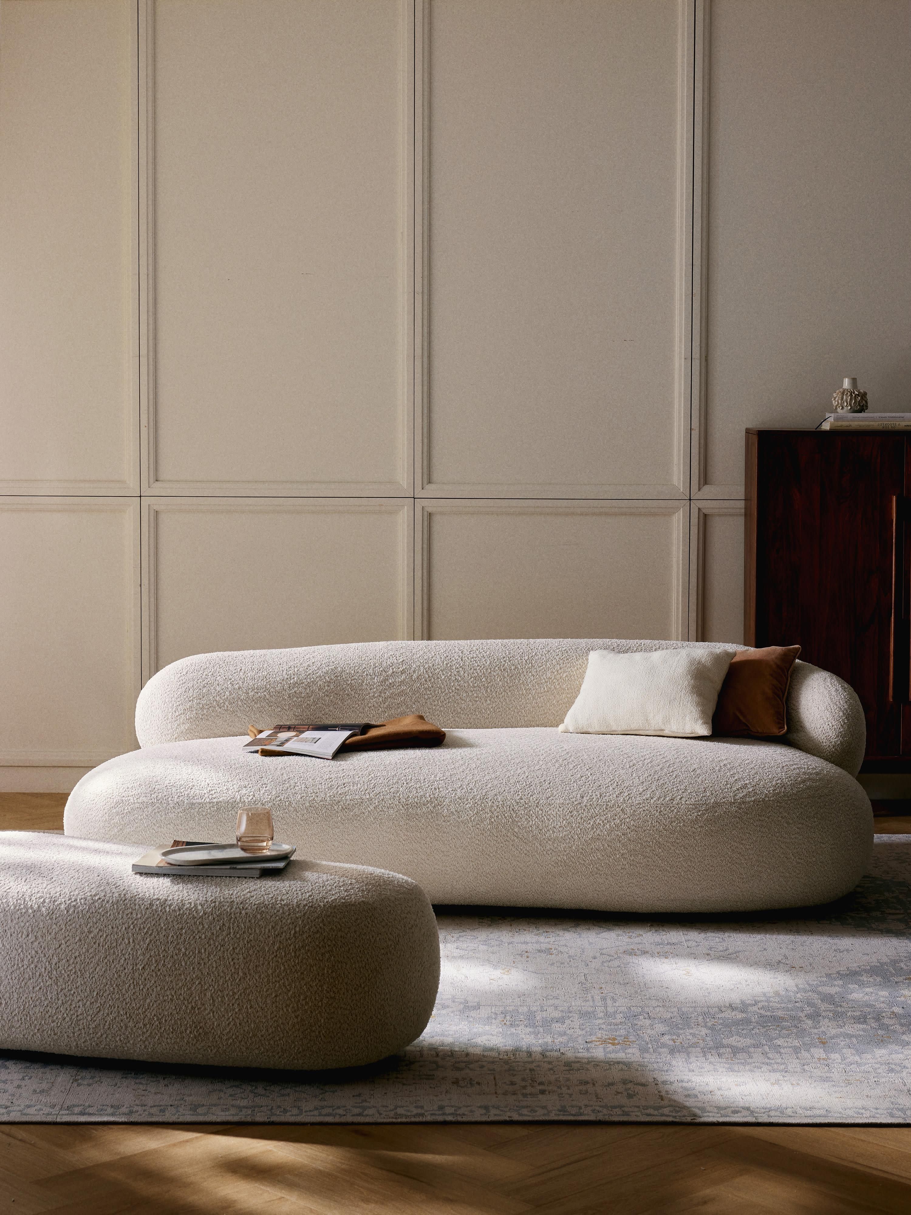 Alba Teddy Bouclé Sofa (3-seater)