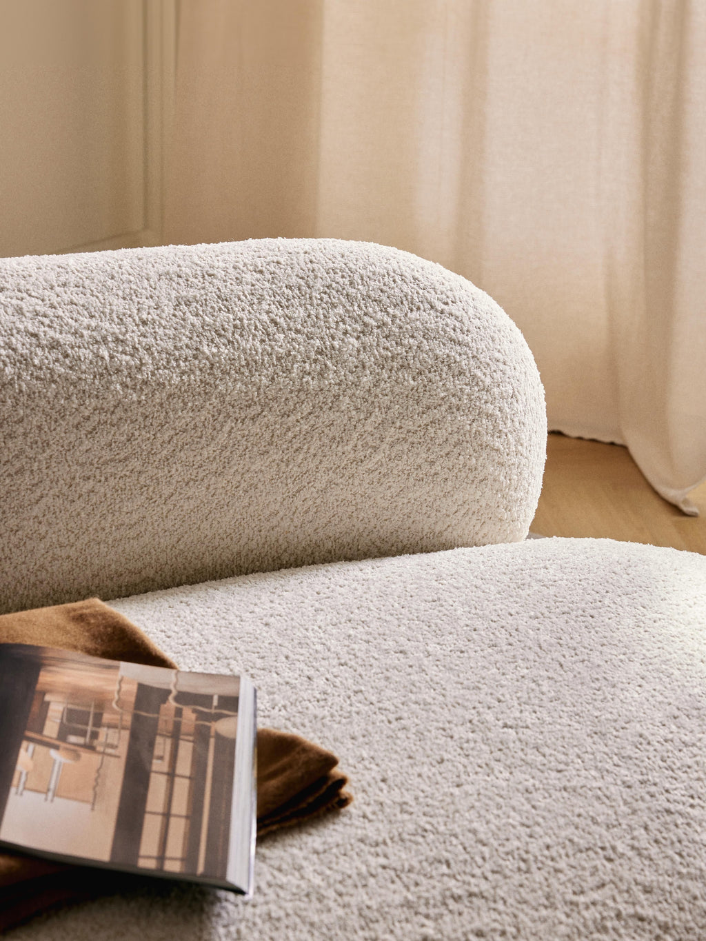 Alba Teddy Bouclé Sofa (3-seater)